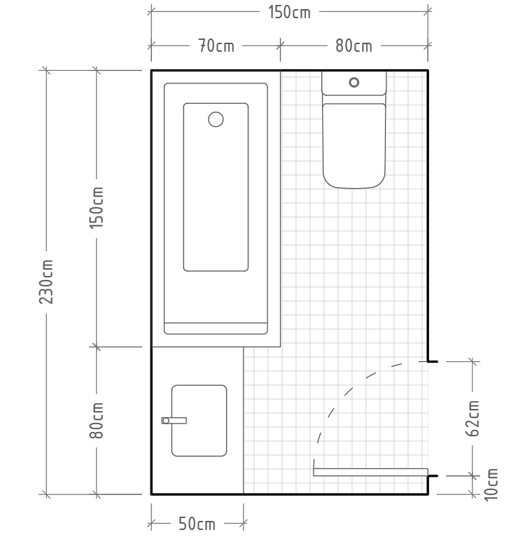 Arrevol Arquitectos Cómo dimensionar correctamente un baño