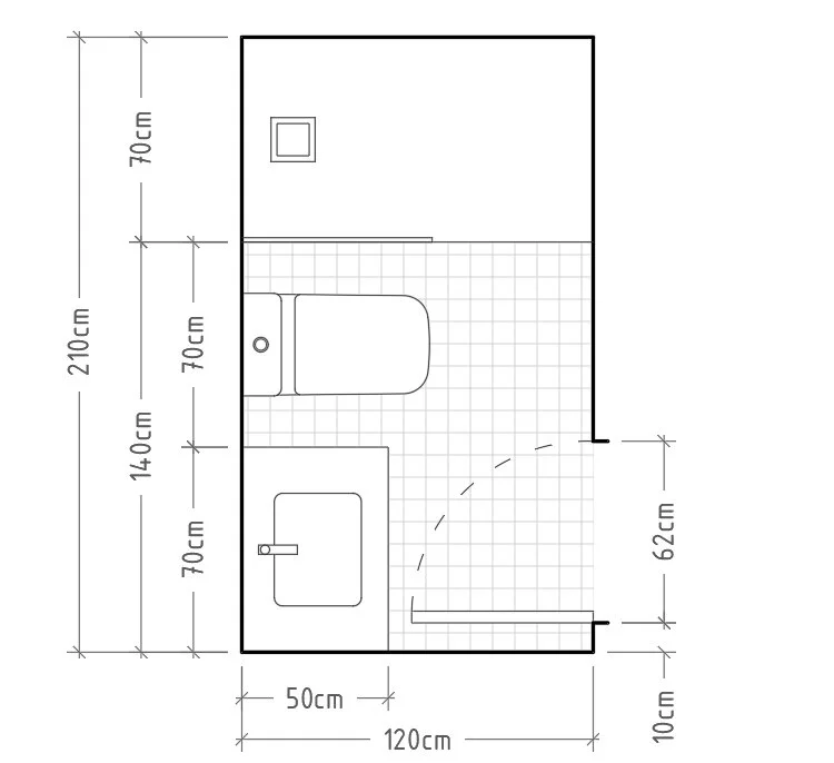 Arrevol Arquitectos Cómo dimensionar correctamente un baño. Distribuciones para baños y aseos. Arrevol Arquitectos Cómo dimensionar correctamente un baño. Distribuciones para baños y aseos.