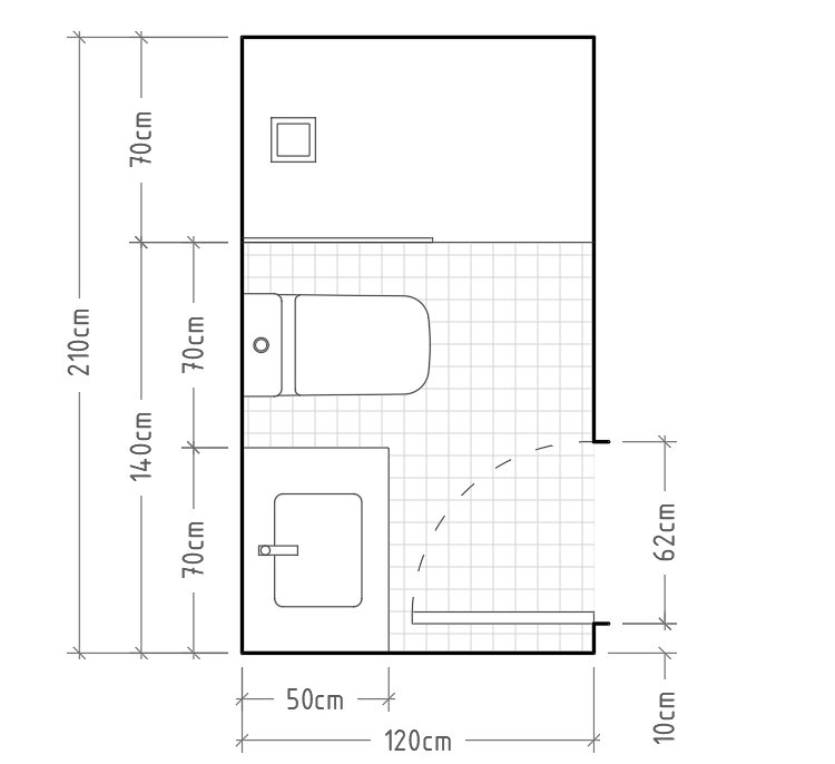Arrevol Arquitectos Cómo Dimensionar Correctamente Un Baño Distribuciones Para Baños Y Aseos