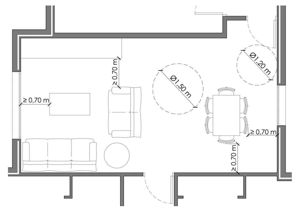 Arrevol Arquitectos: Medidas mínimas y recomendadas para hacer una casa ...