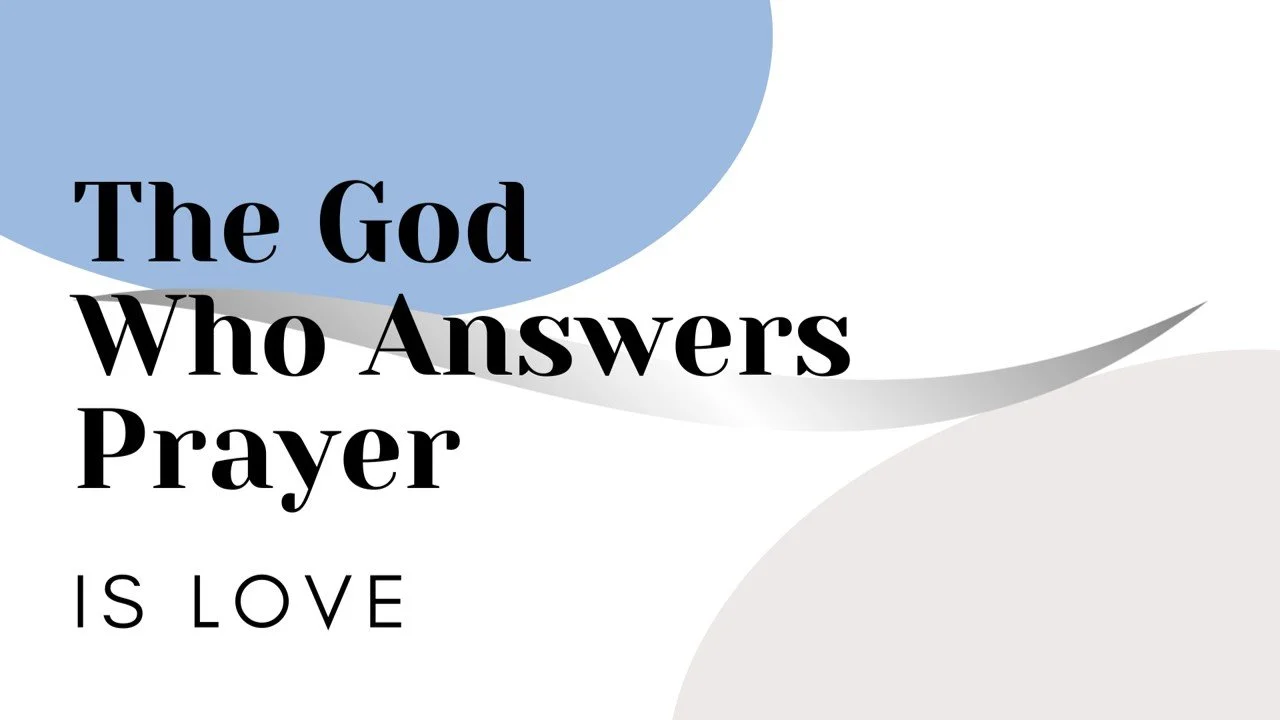 The God Who Answers Prayers, pt2