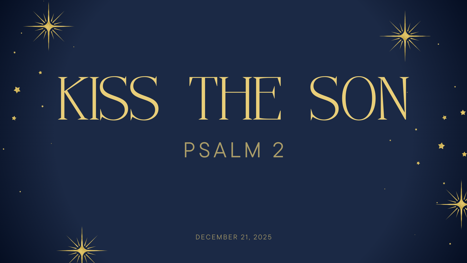 Kiss the Son