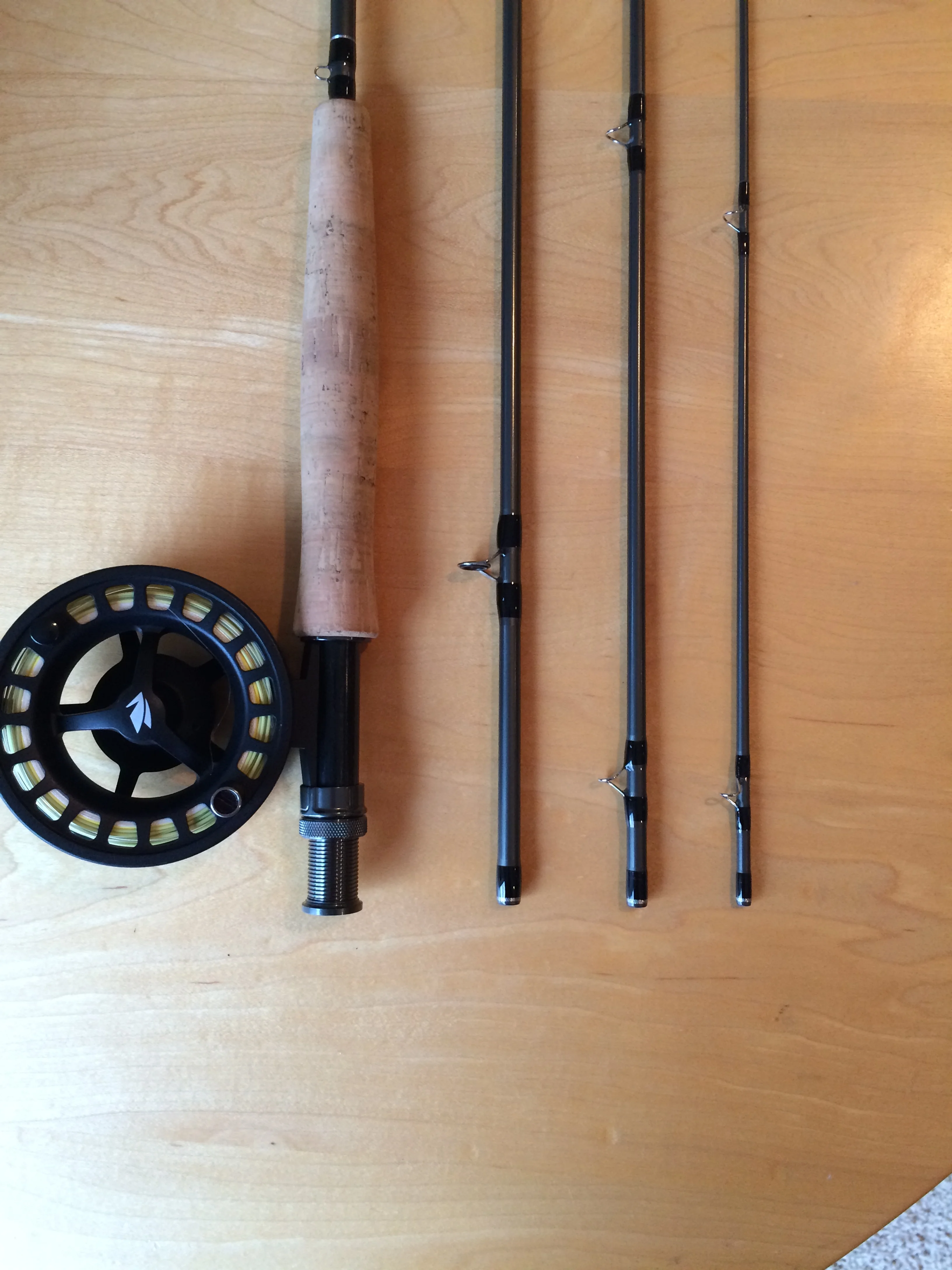  My first fly rod, the Sage Approach, works perfectly on those small streams where tight cast is needed to get that perfect trout.&nbsp; 