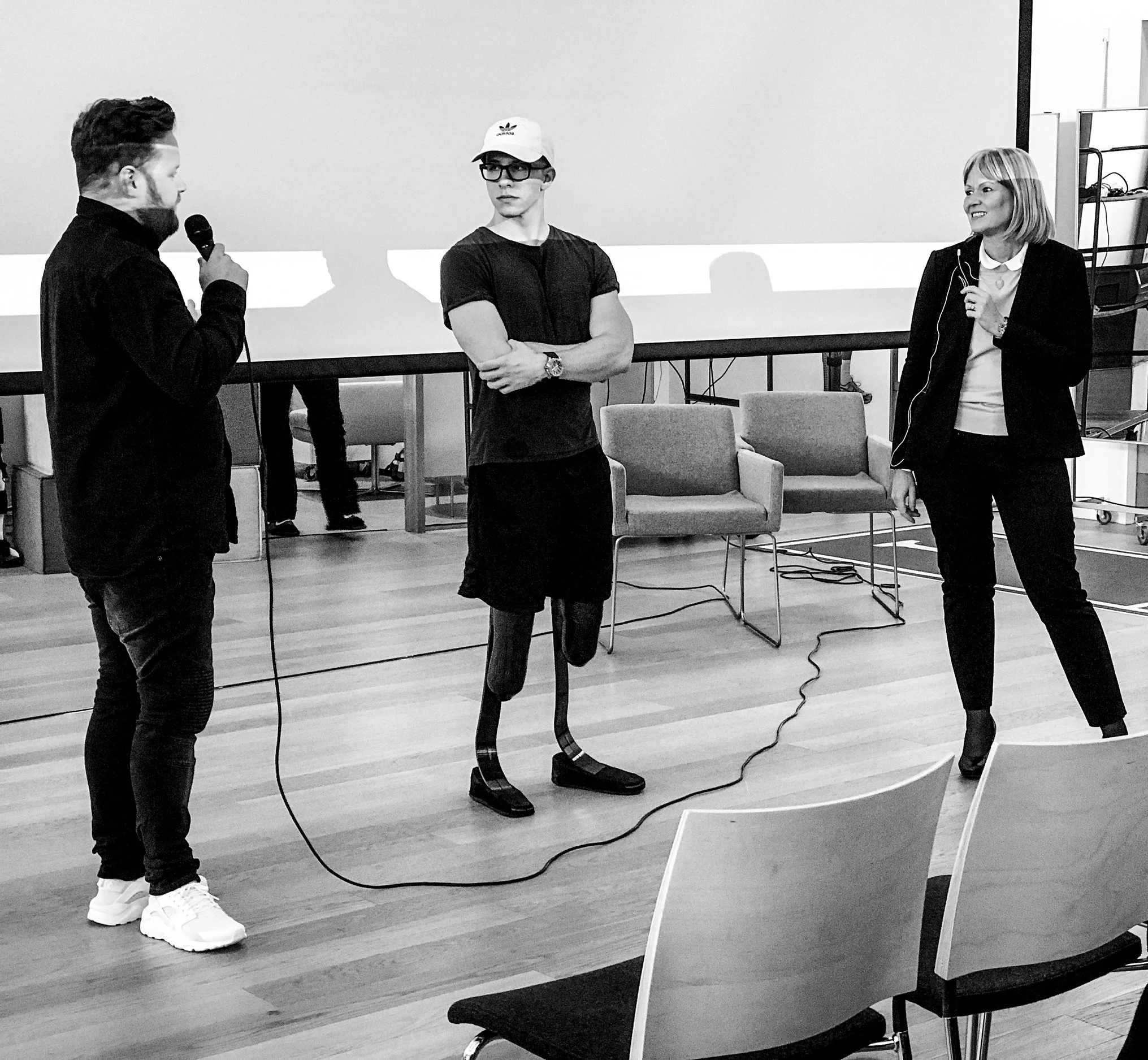      

 
   Just spoke here in Iceland at Össur about our film project entitled Tunnel Vision. &nbsp;Through this presentation, Alex and I found out that we won the #MyWinningMoment contest with over 400 submissions from around the world. &nbsp;Speci