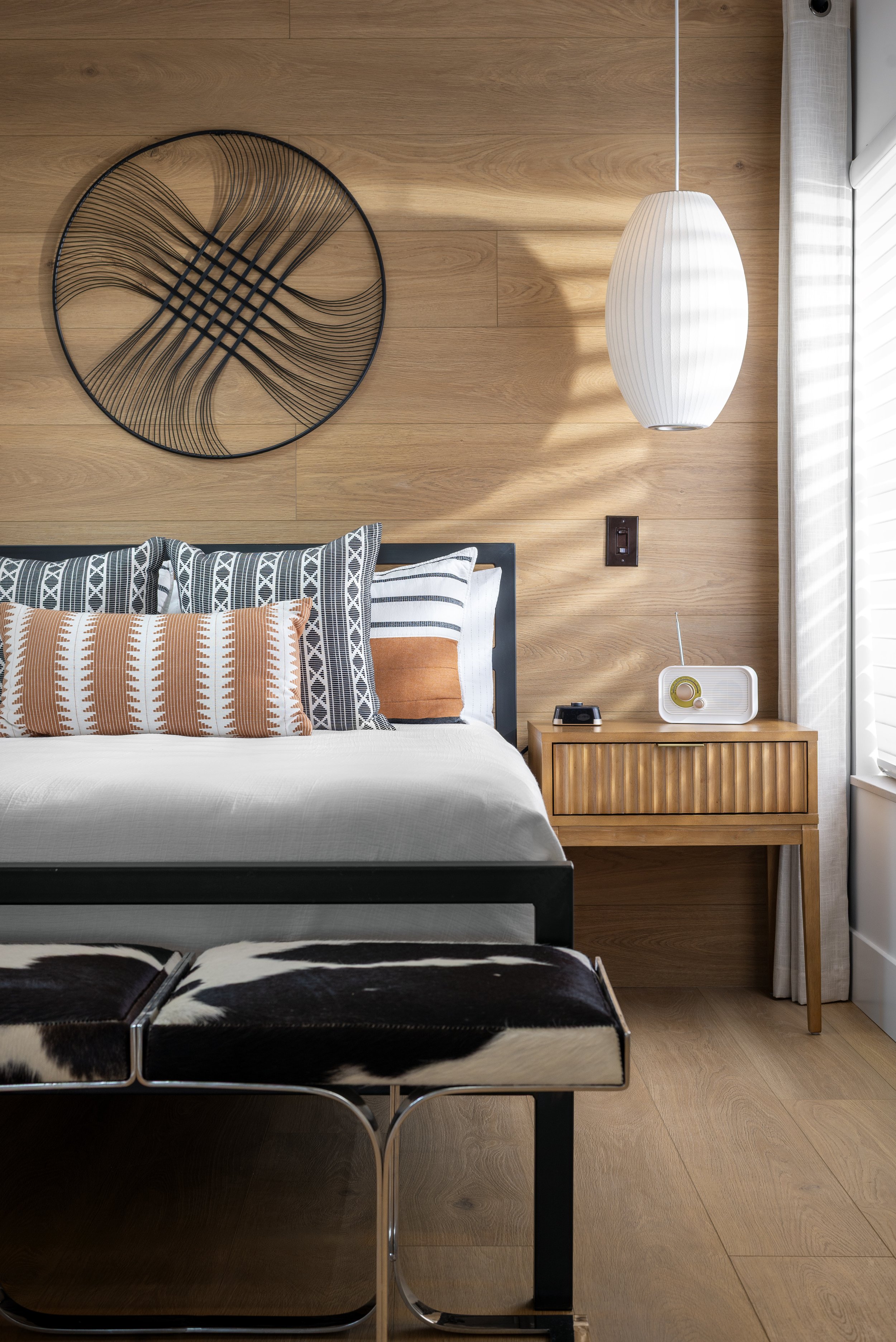 Bedroom detail photo of north scottsdale Airbnb Photographed by Sean Colon Photography