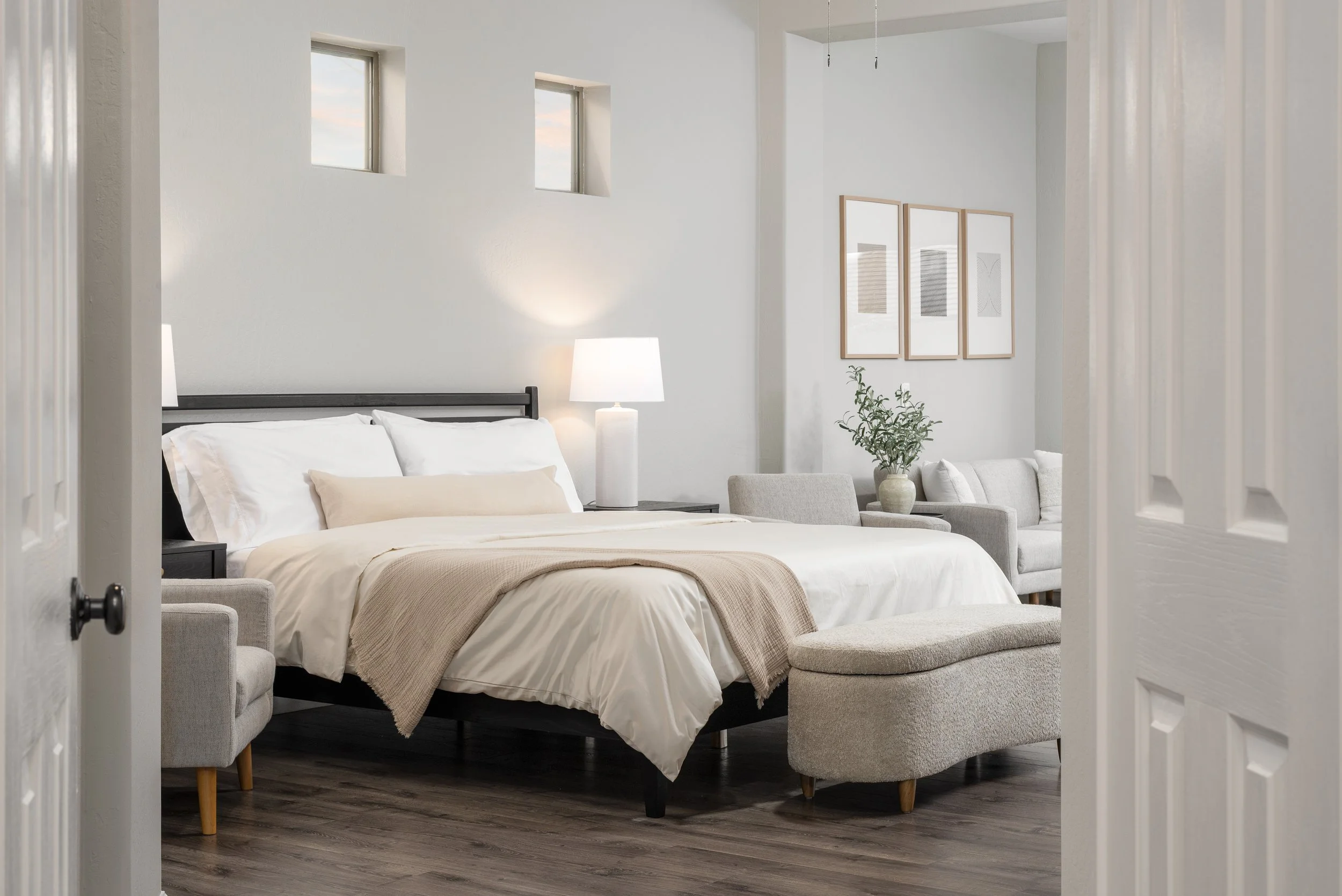 luxury bedroom interiors photographer in north scottsdale arizona