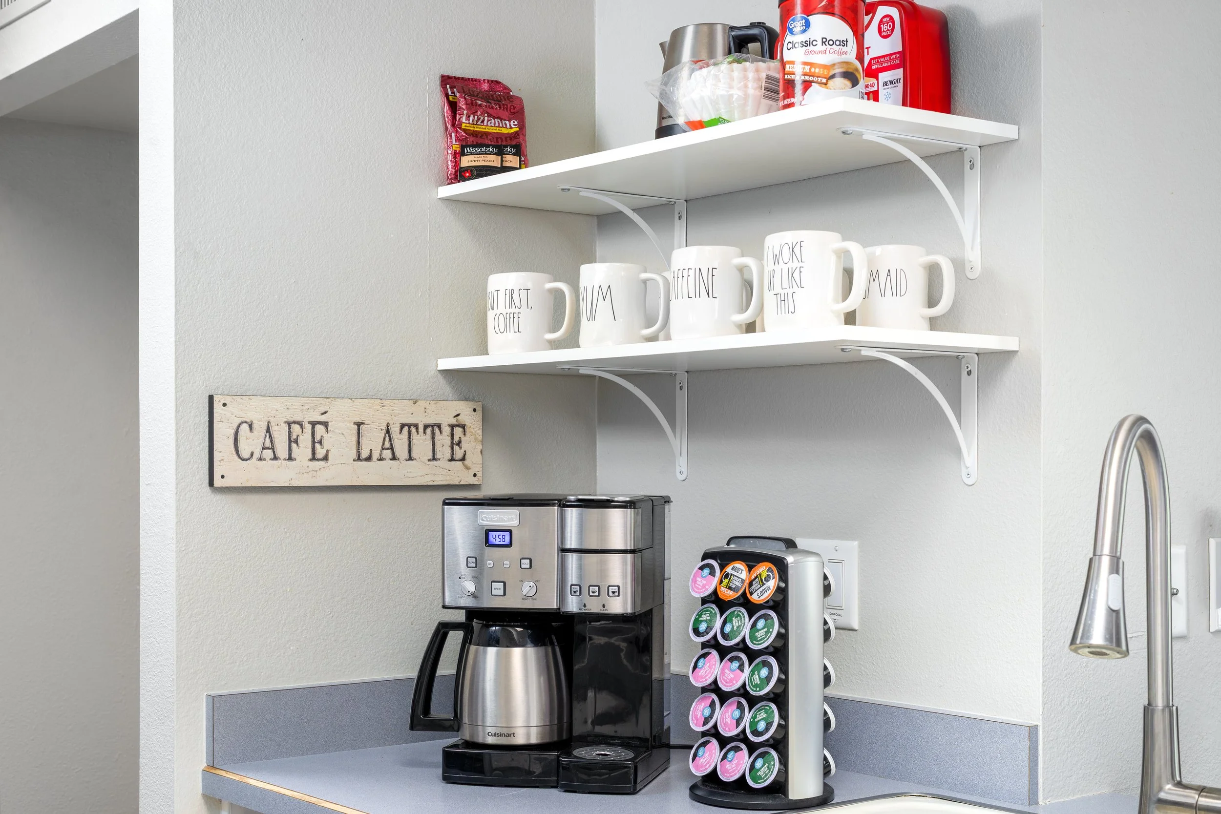 kitchen short term rental photography