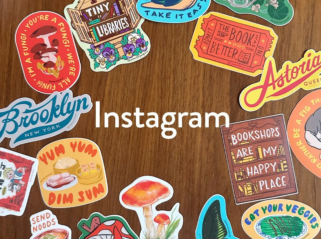 Instagram Artist Jennifer Yung Stickers Art