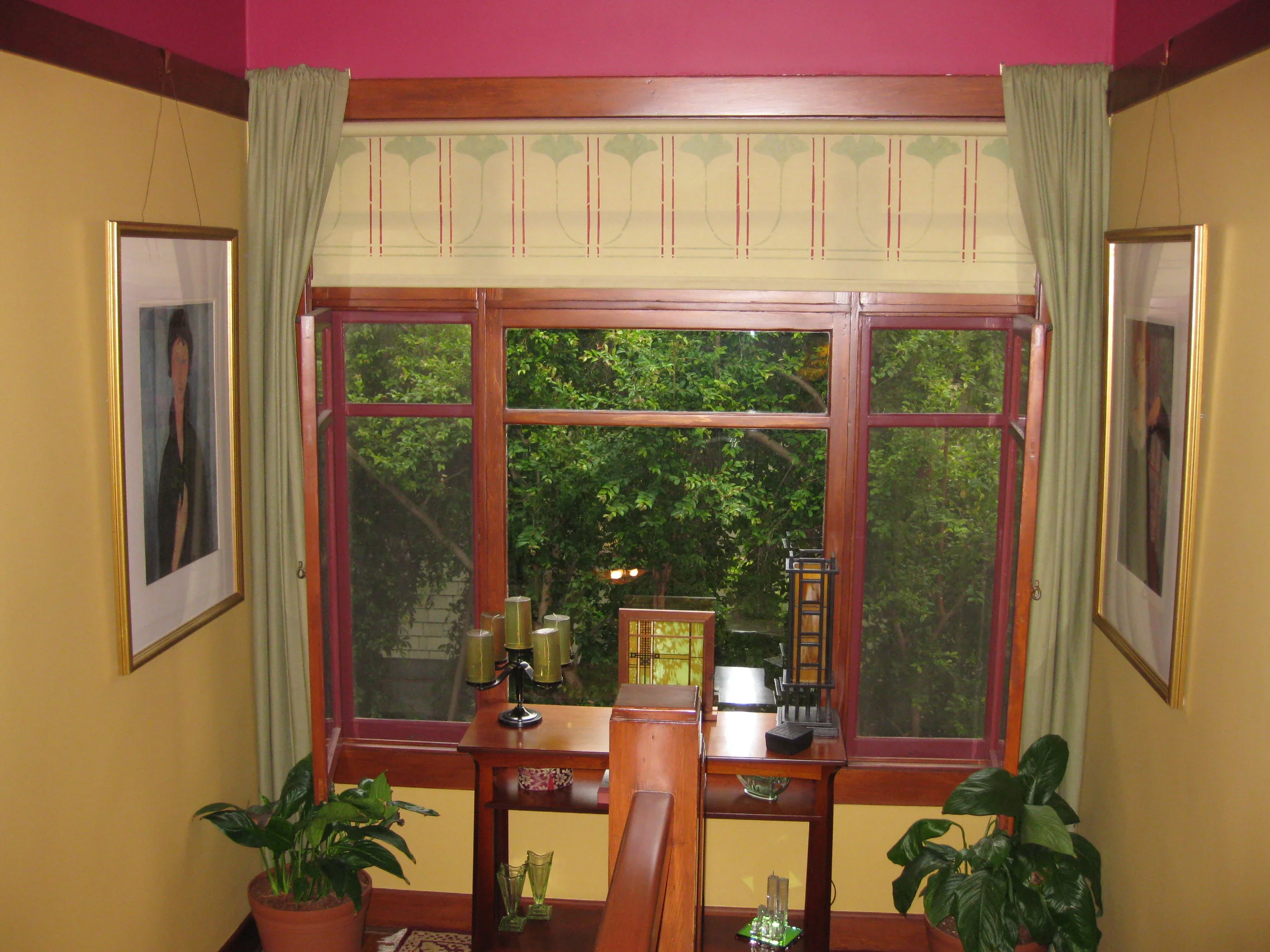 Shades & Curtains with Ginkgo
