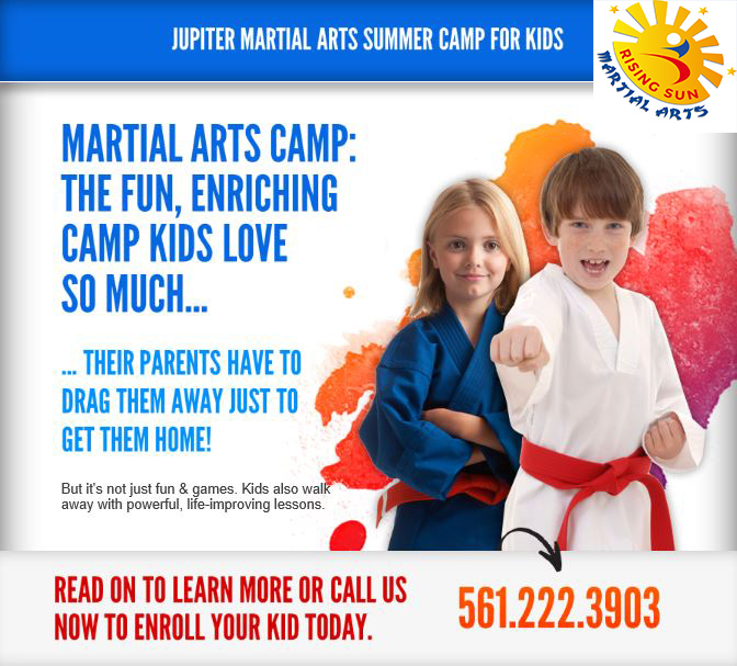 For Ages 6.5 & up; 9am-3pm; June 6th - August 5th 2016; Weapons & Bully Defense Camp