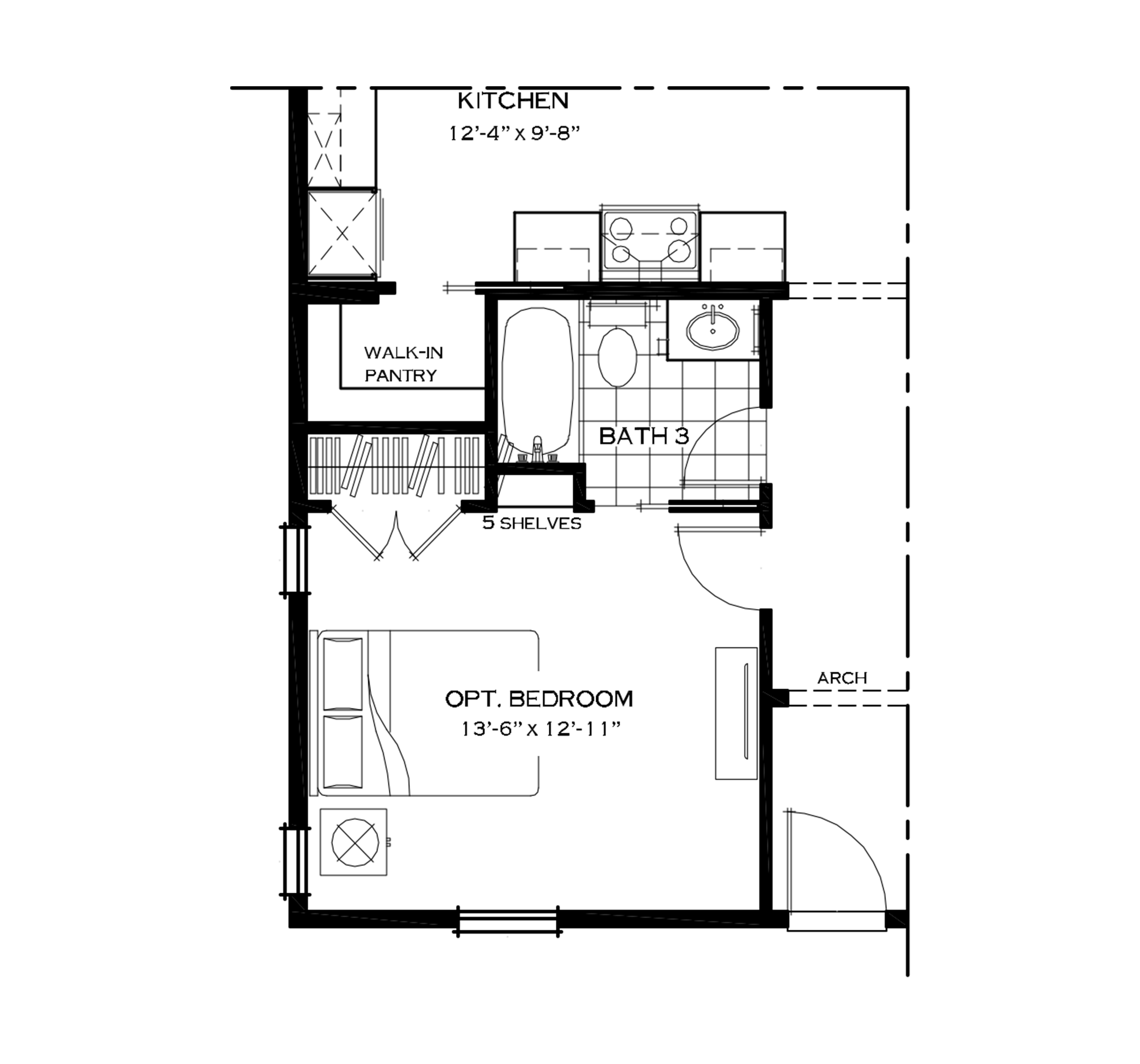First Floor Bedroom Option
