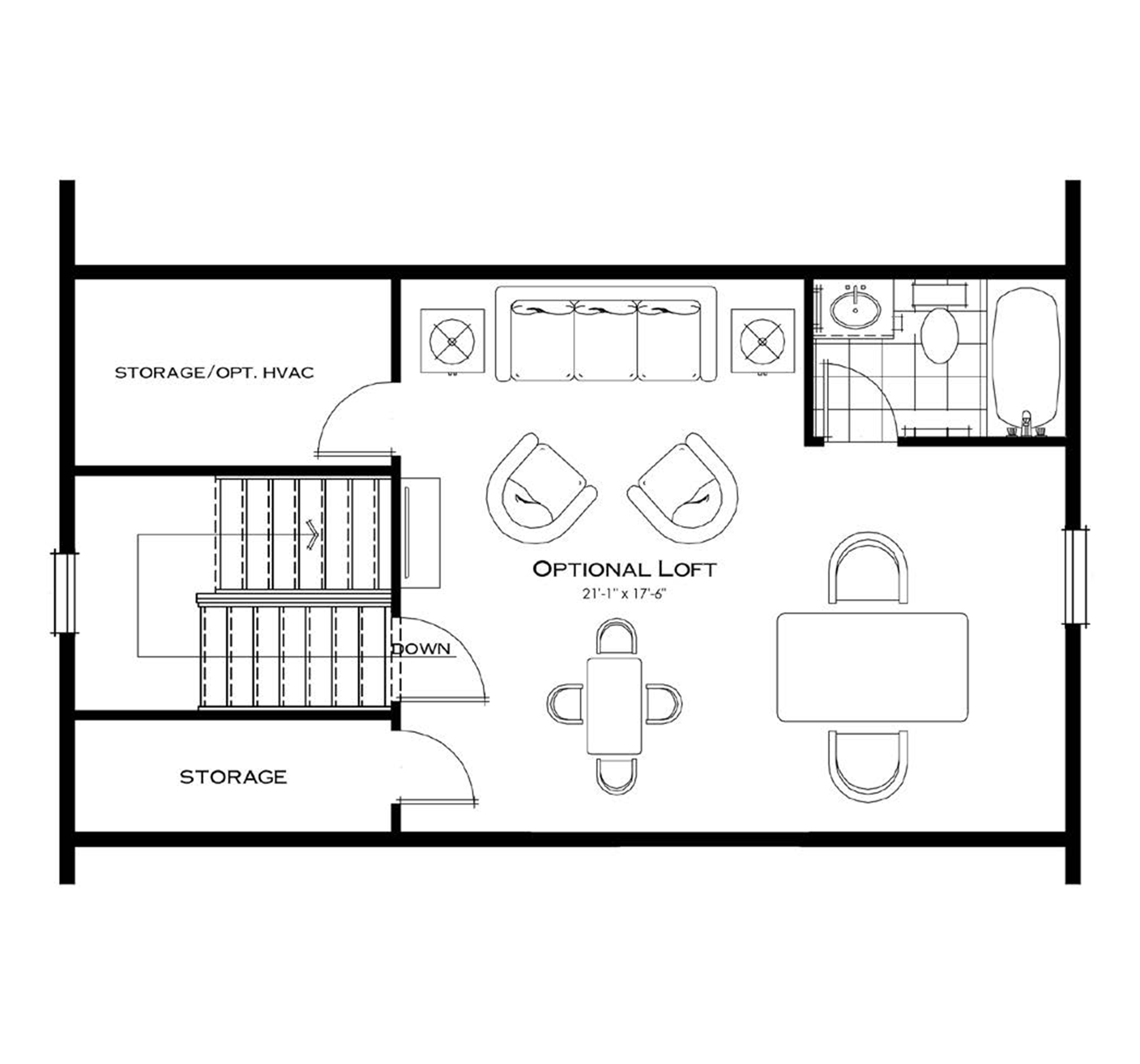 Optional Finished Loft