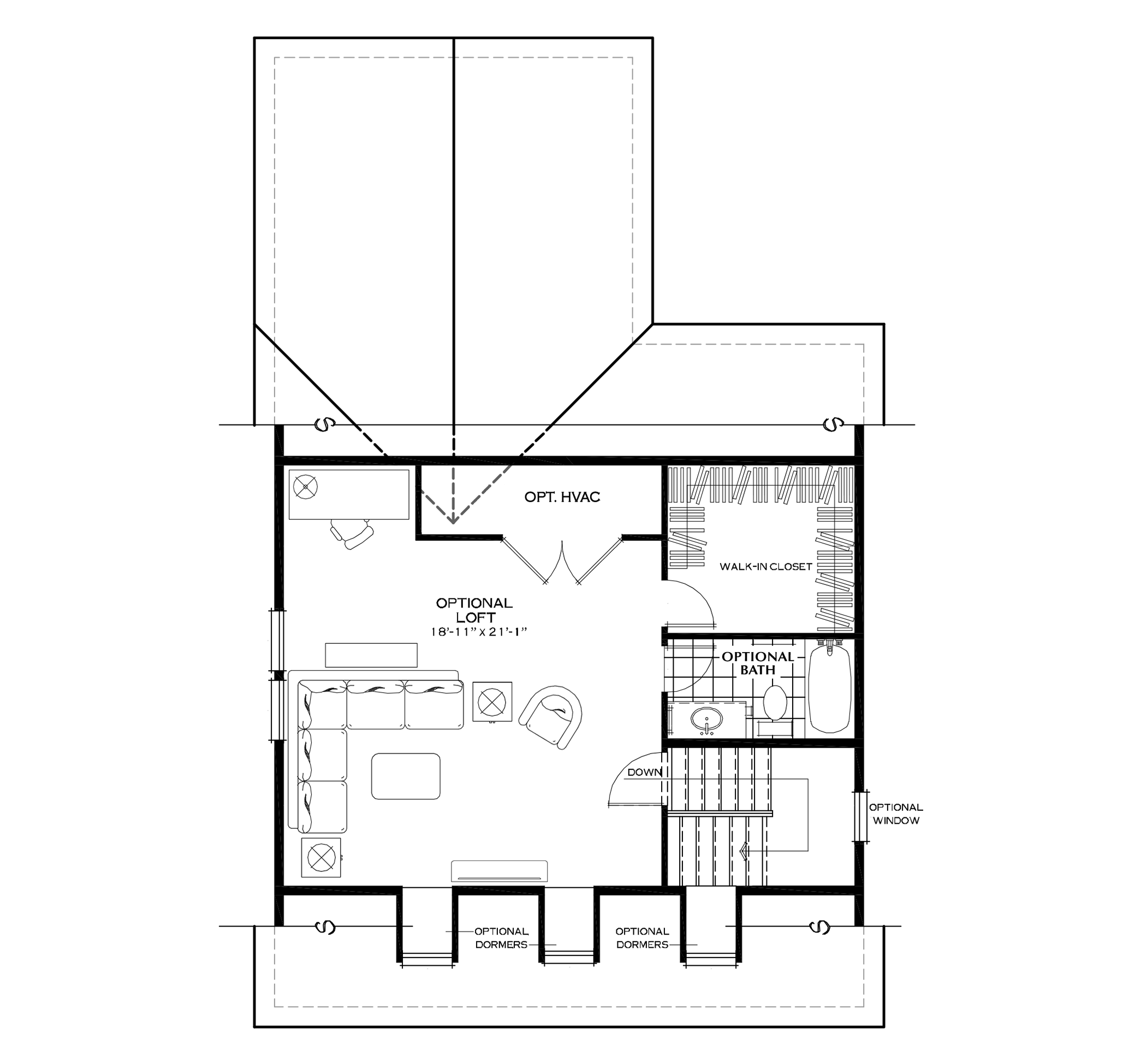 Optional Finished Loft