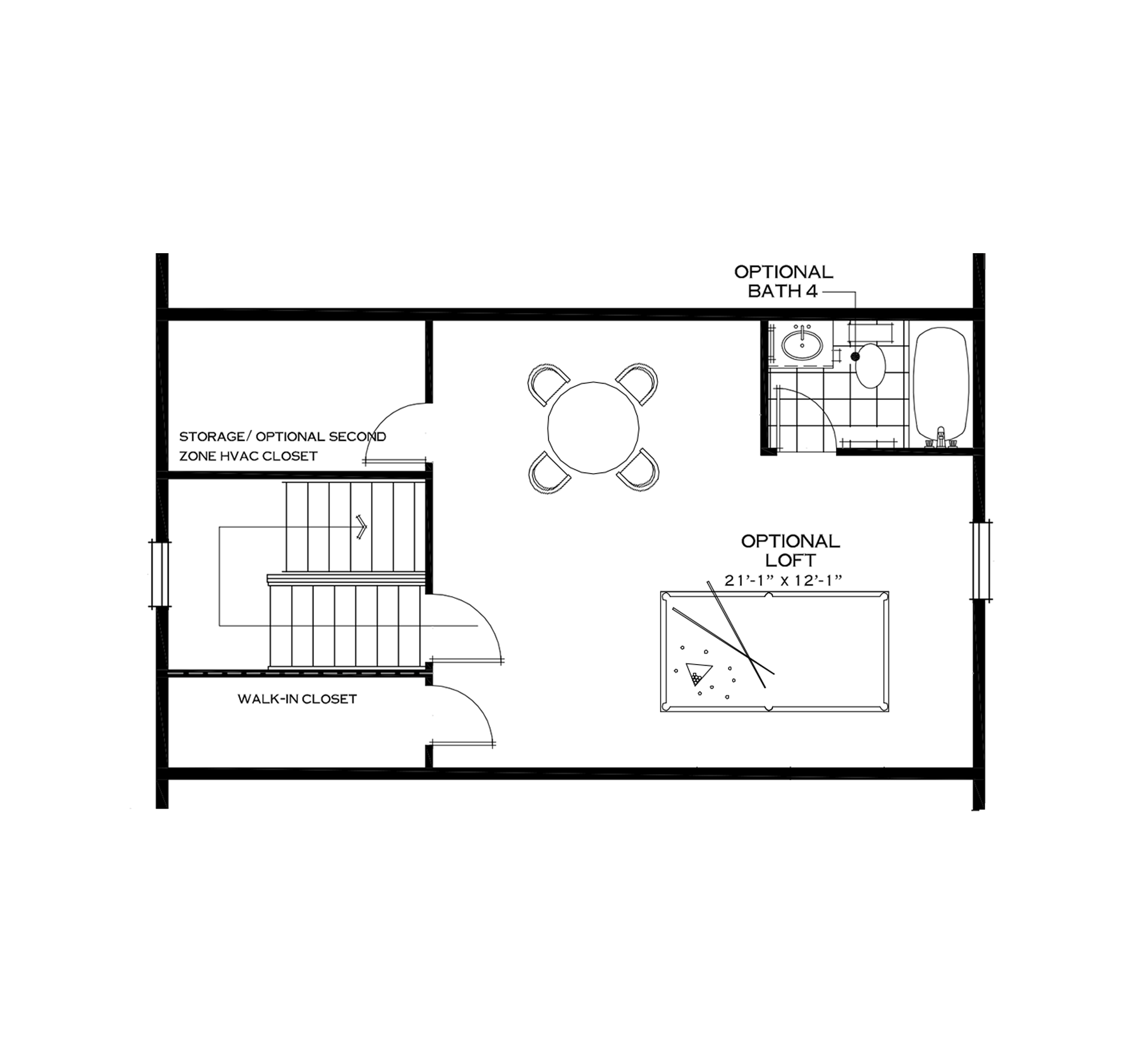 Optional Finished Loft