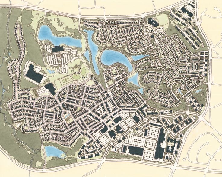 Kentlands Community Plans (Source: www.DPZ.com)