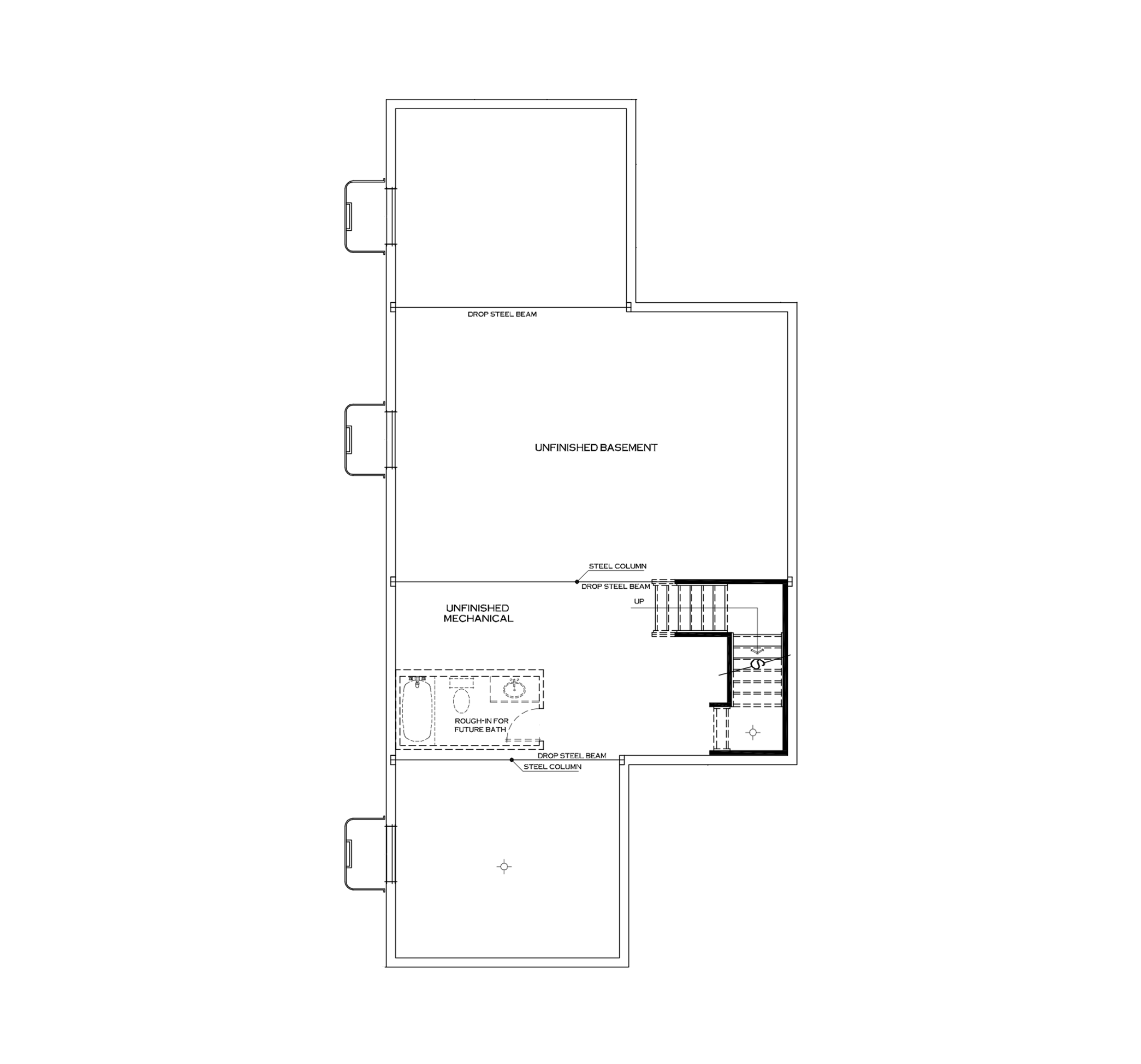 Standard Unfinished Basement