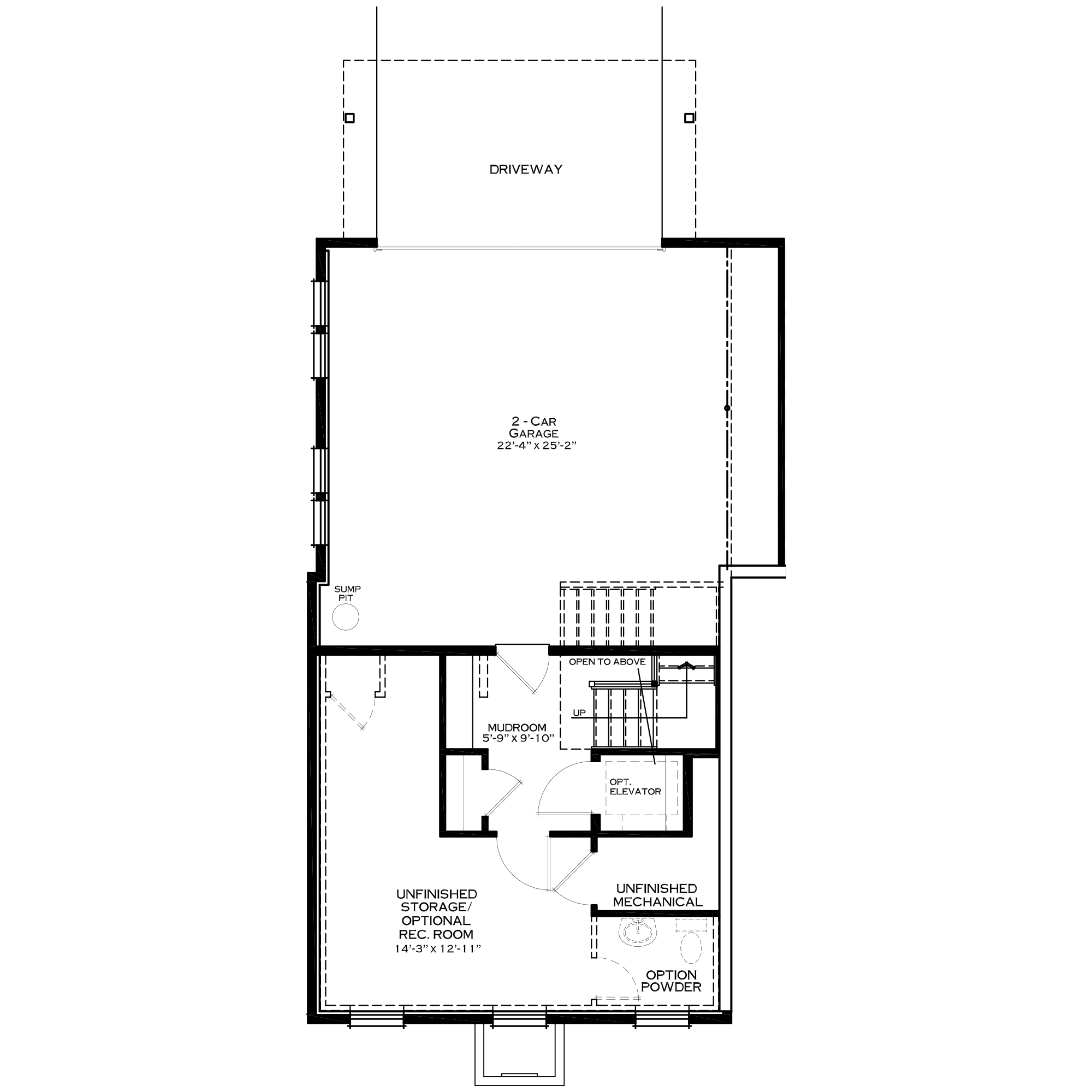 Standard First/Garage Floor