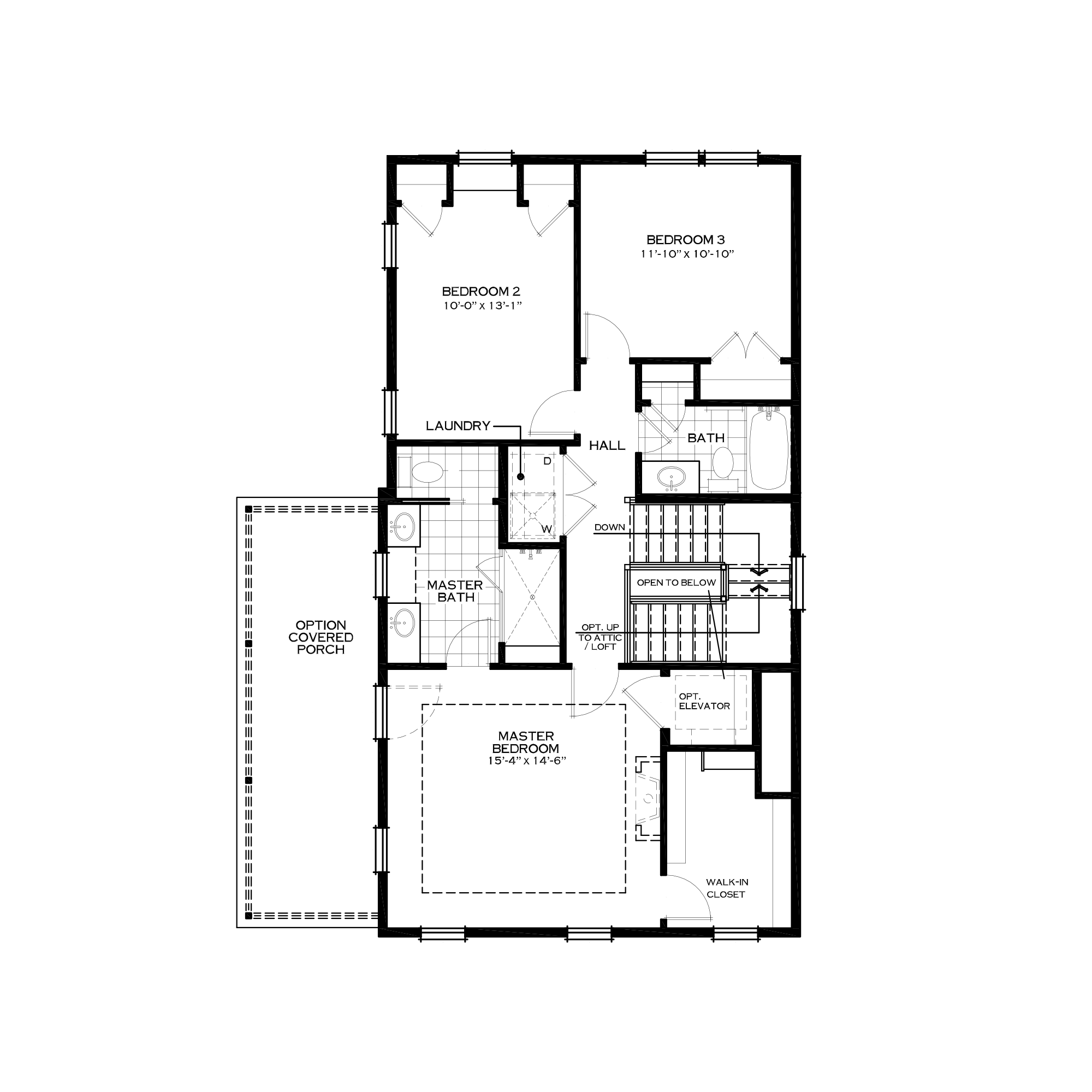 Standard Bedroom Floor