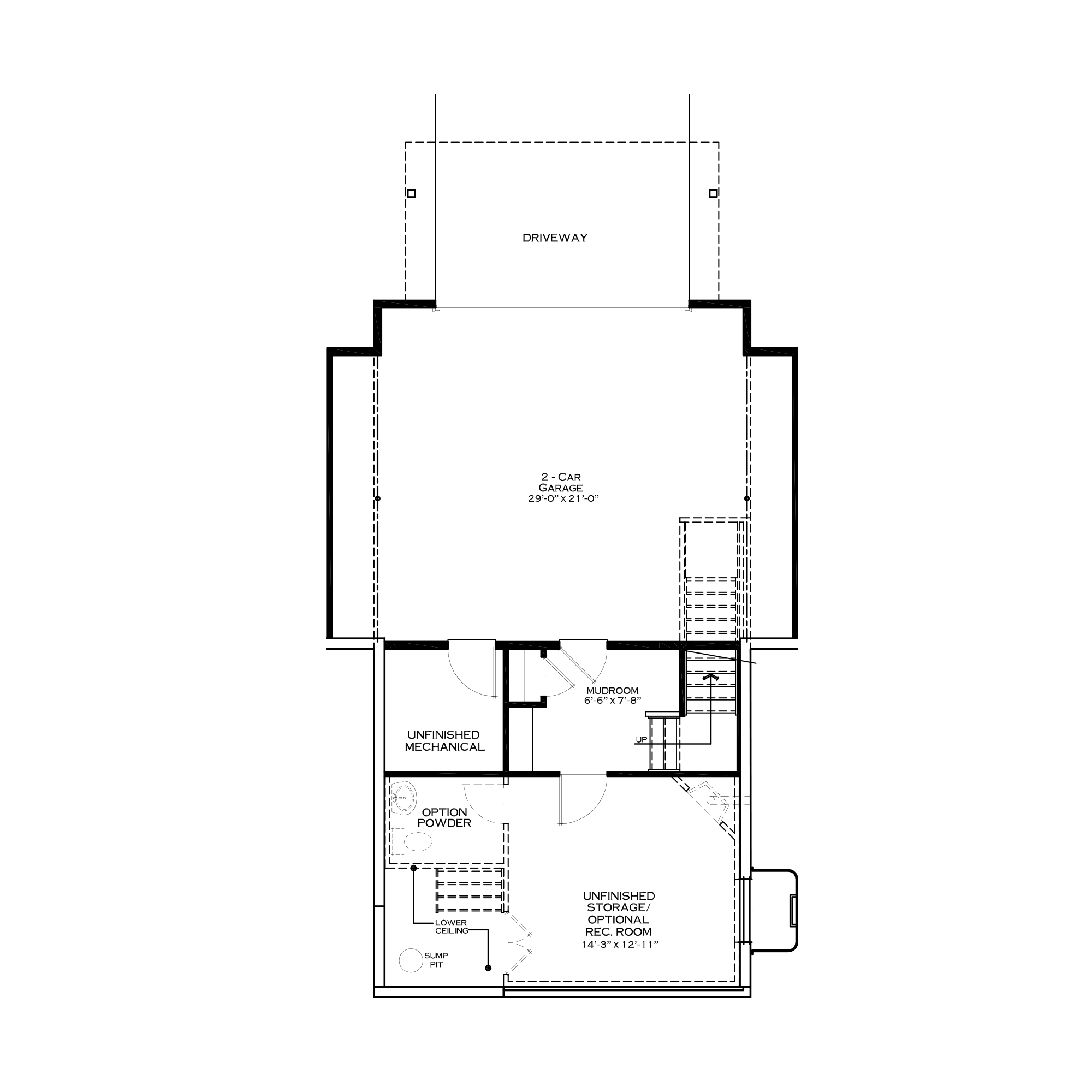 Standard First/Garage Floor