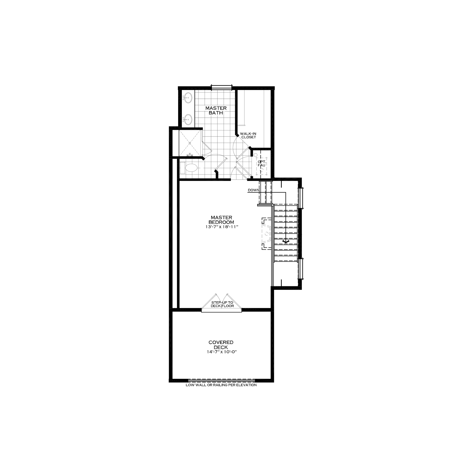 Optional Loft with Master Suite
