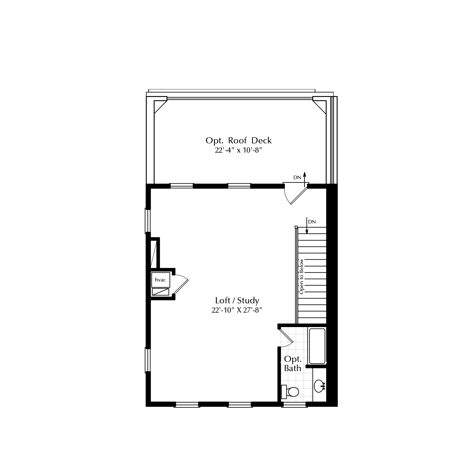 Standard Third Floor Loft