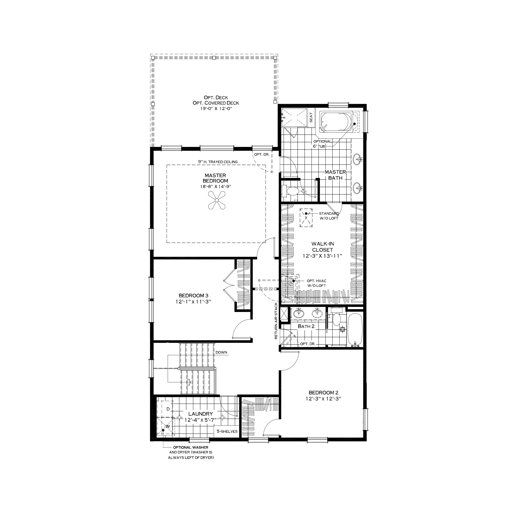 Standard Second Floor