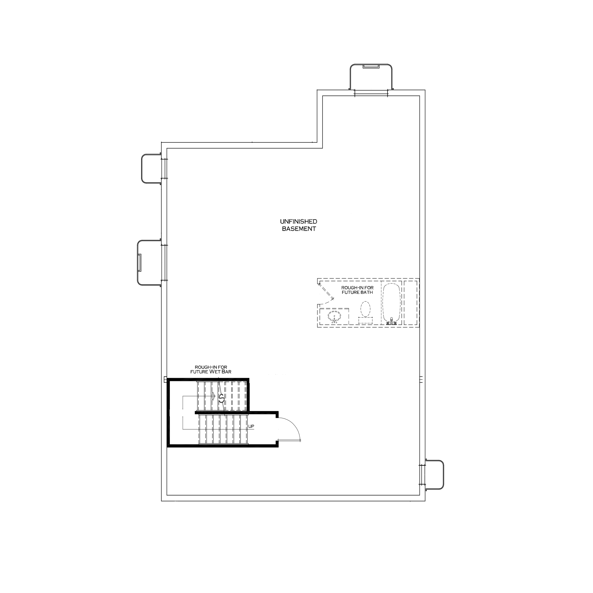 Standard Unfinished Basement