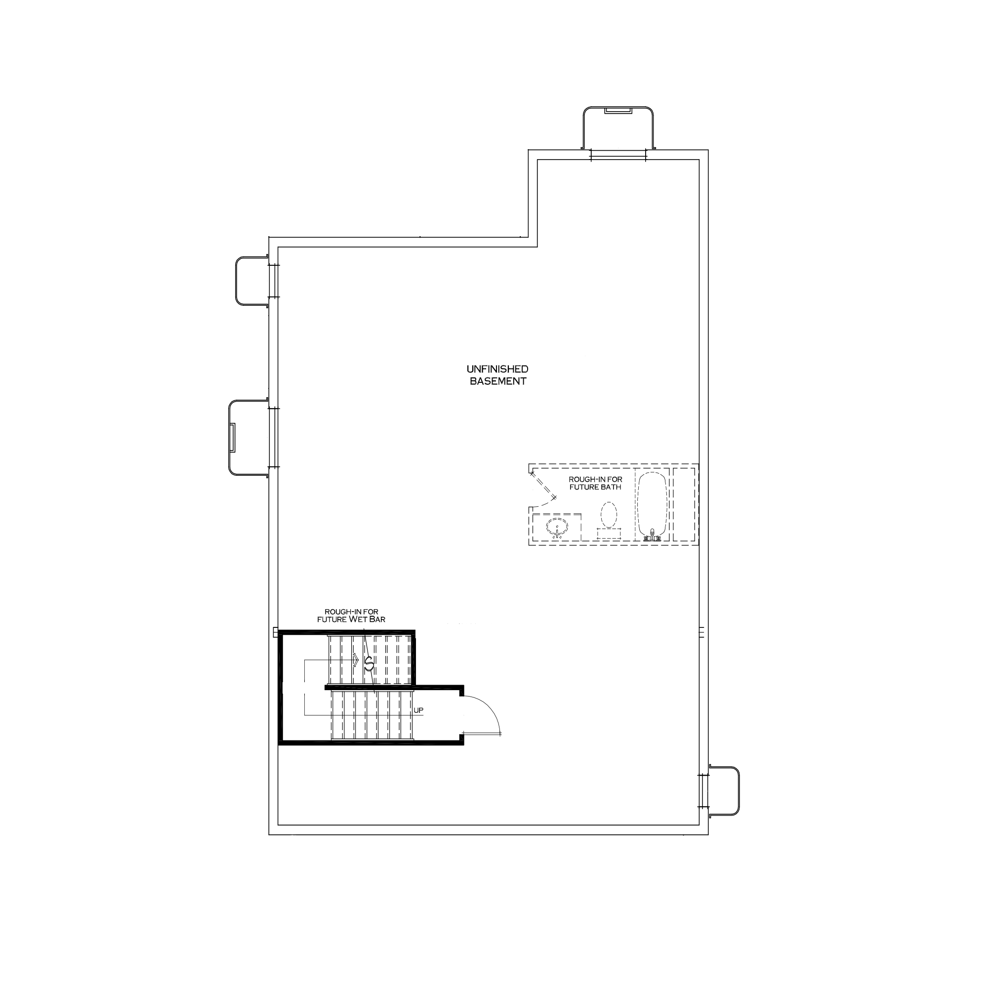 Standard Unfinished Basement