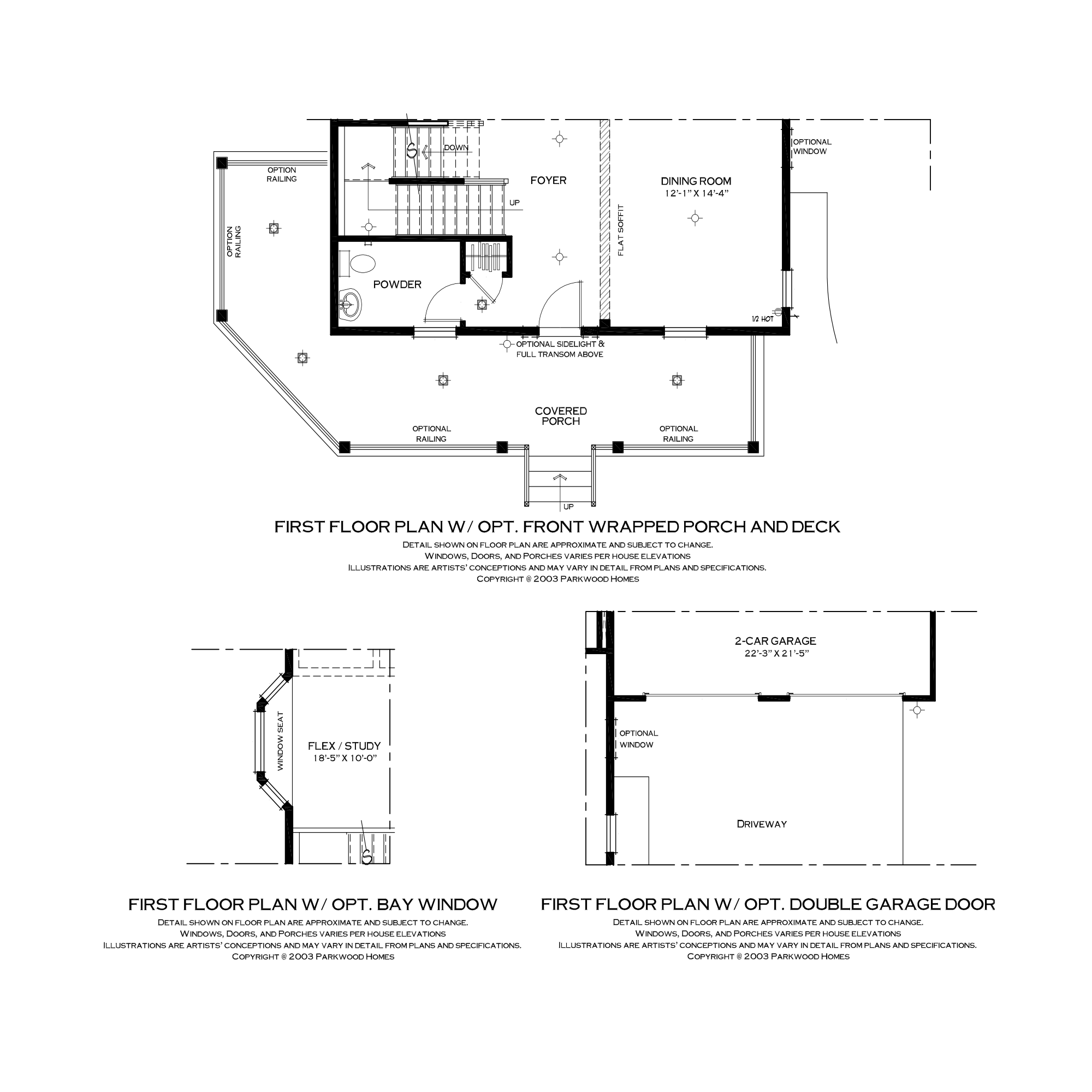 First Floor Options
