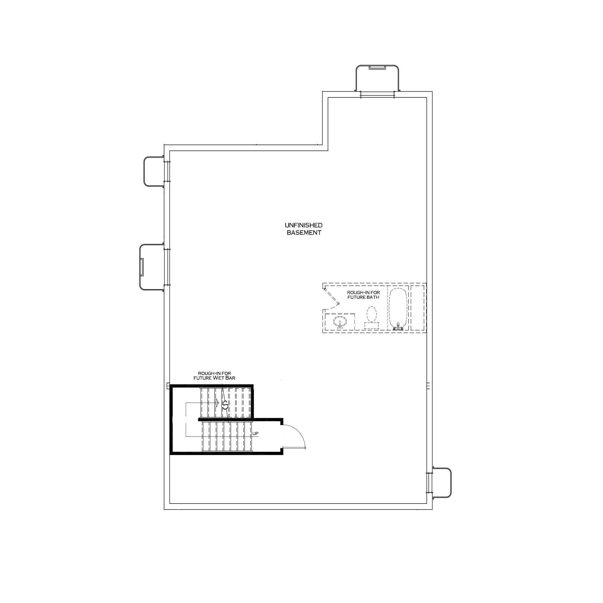 Standard Unfinished Basement