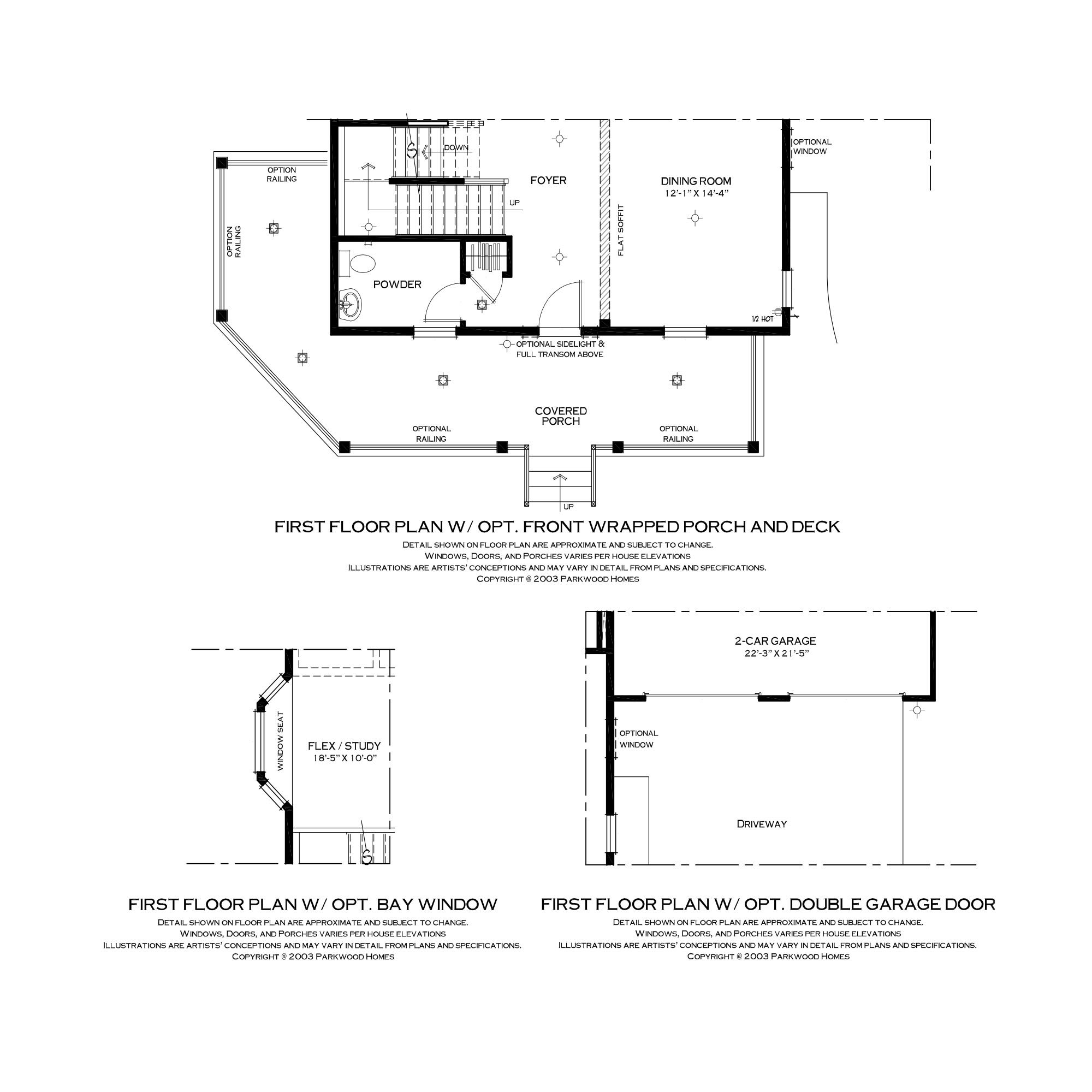 First Floor Options