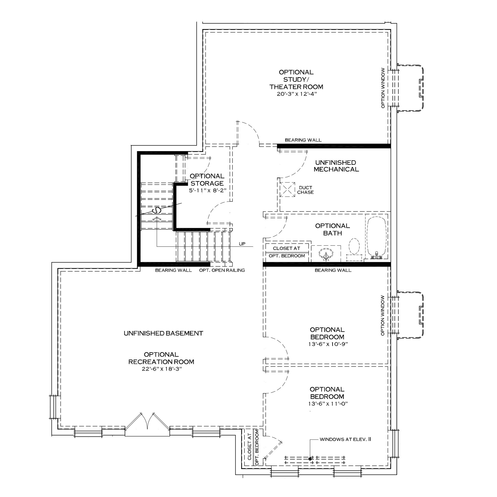 Basement Options (Wide)