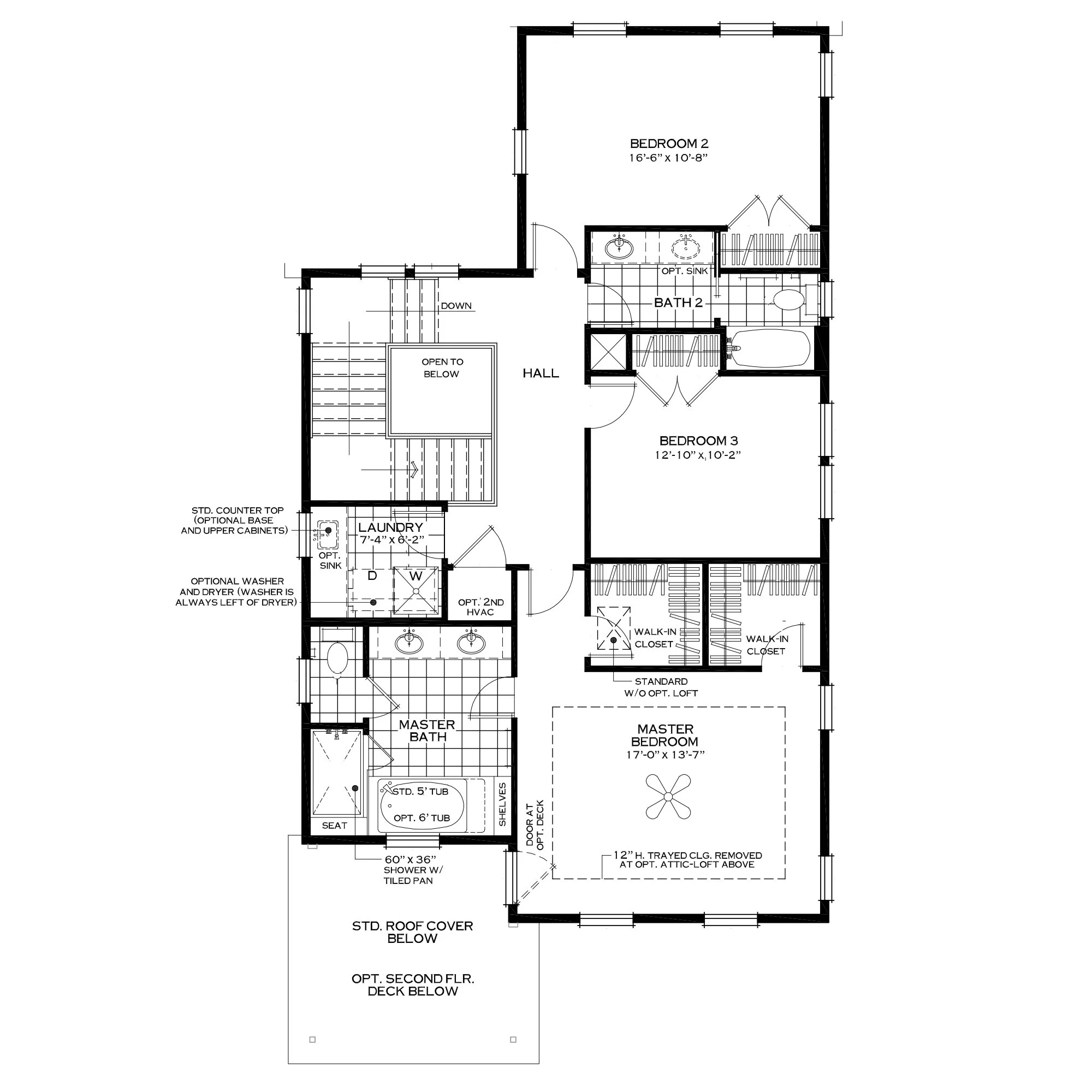 Standard Second Floor