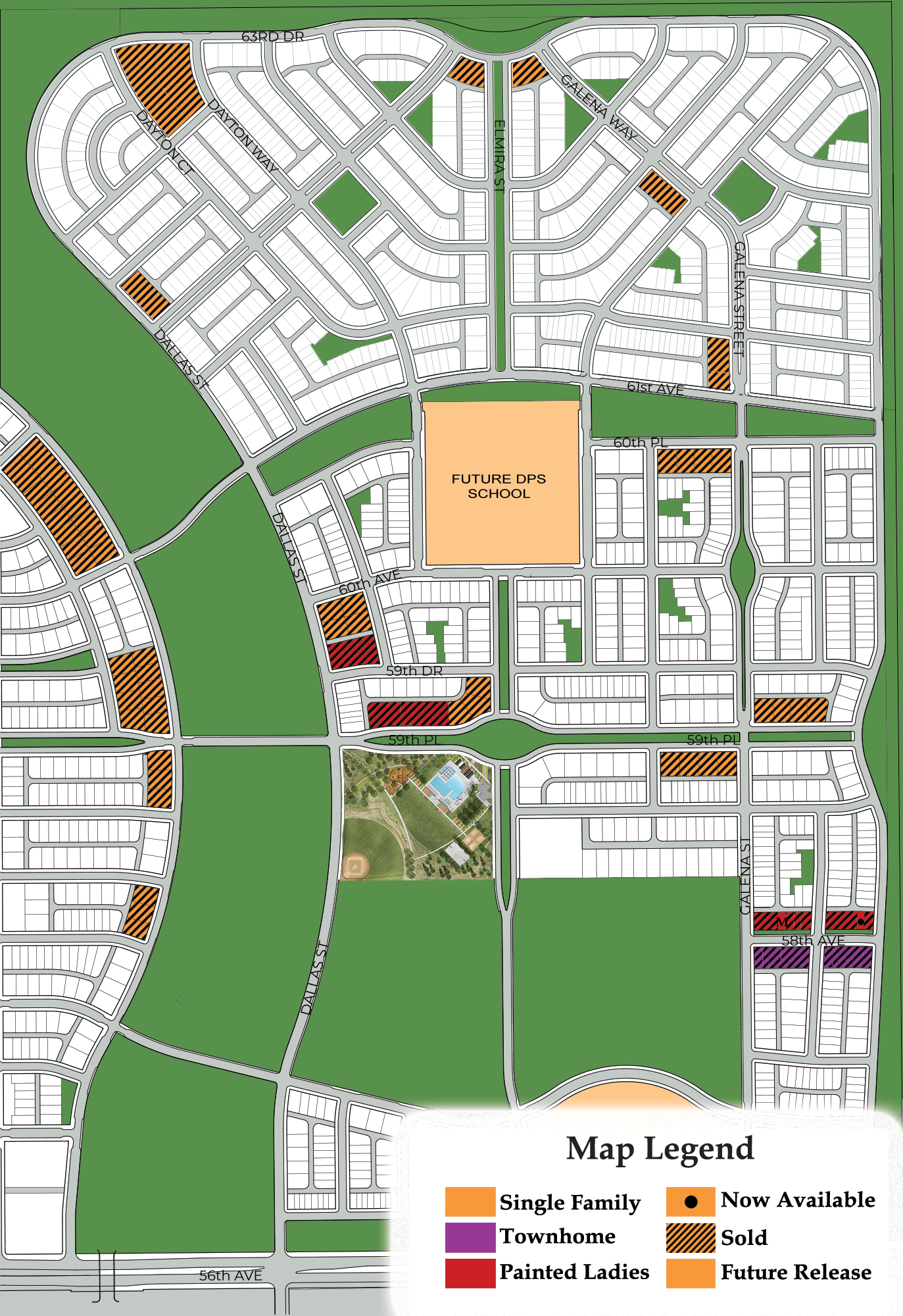Central Park Denver Map Central Park — New Parkwood Homes In Denver, Littleton And Salt Lake