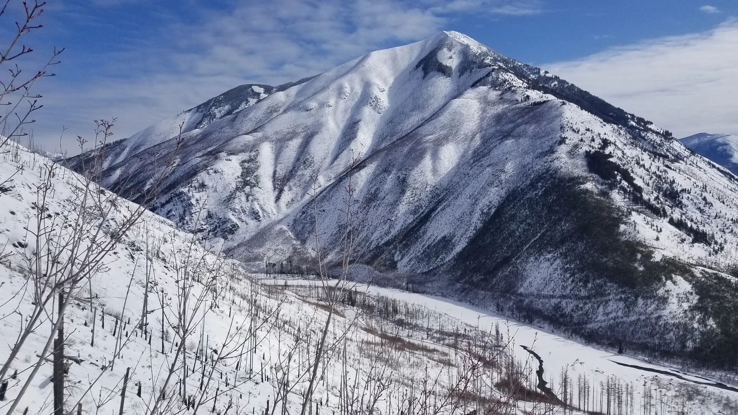 Exlporing the North Fork of the Flathead river for some afternoon adventure.