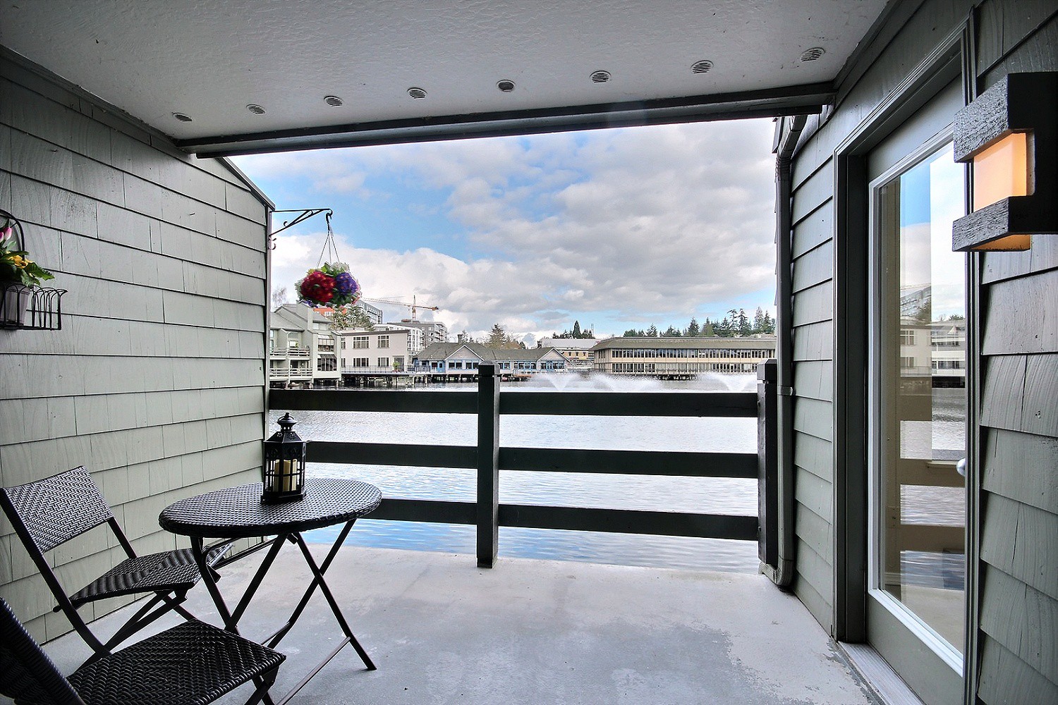 Serene two bedroom condo for sale on Lake Bellevue.
