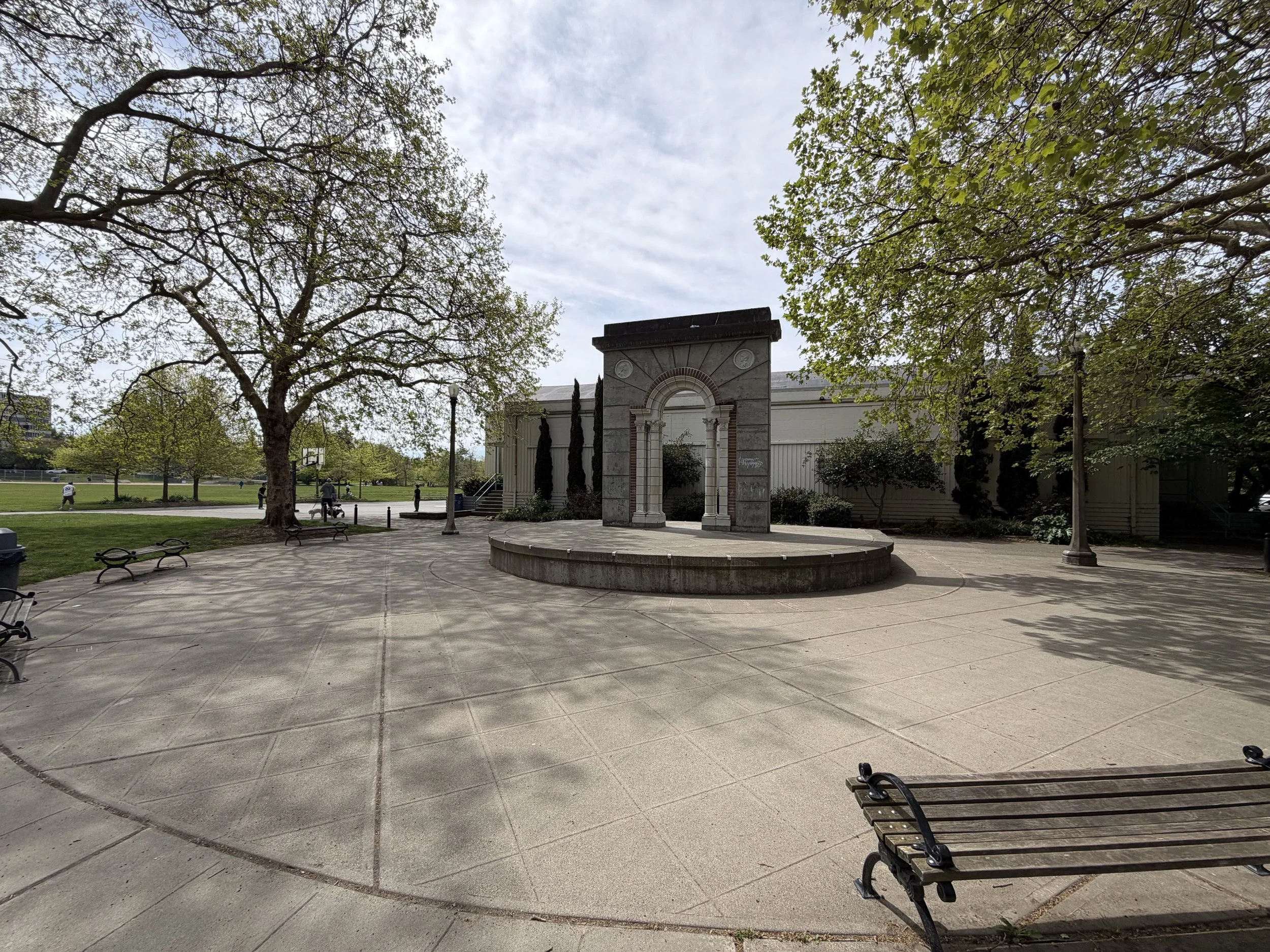 Green Lake Community Center Monument