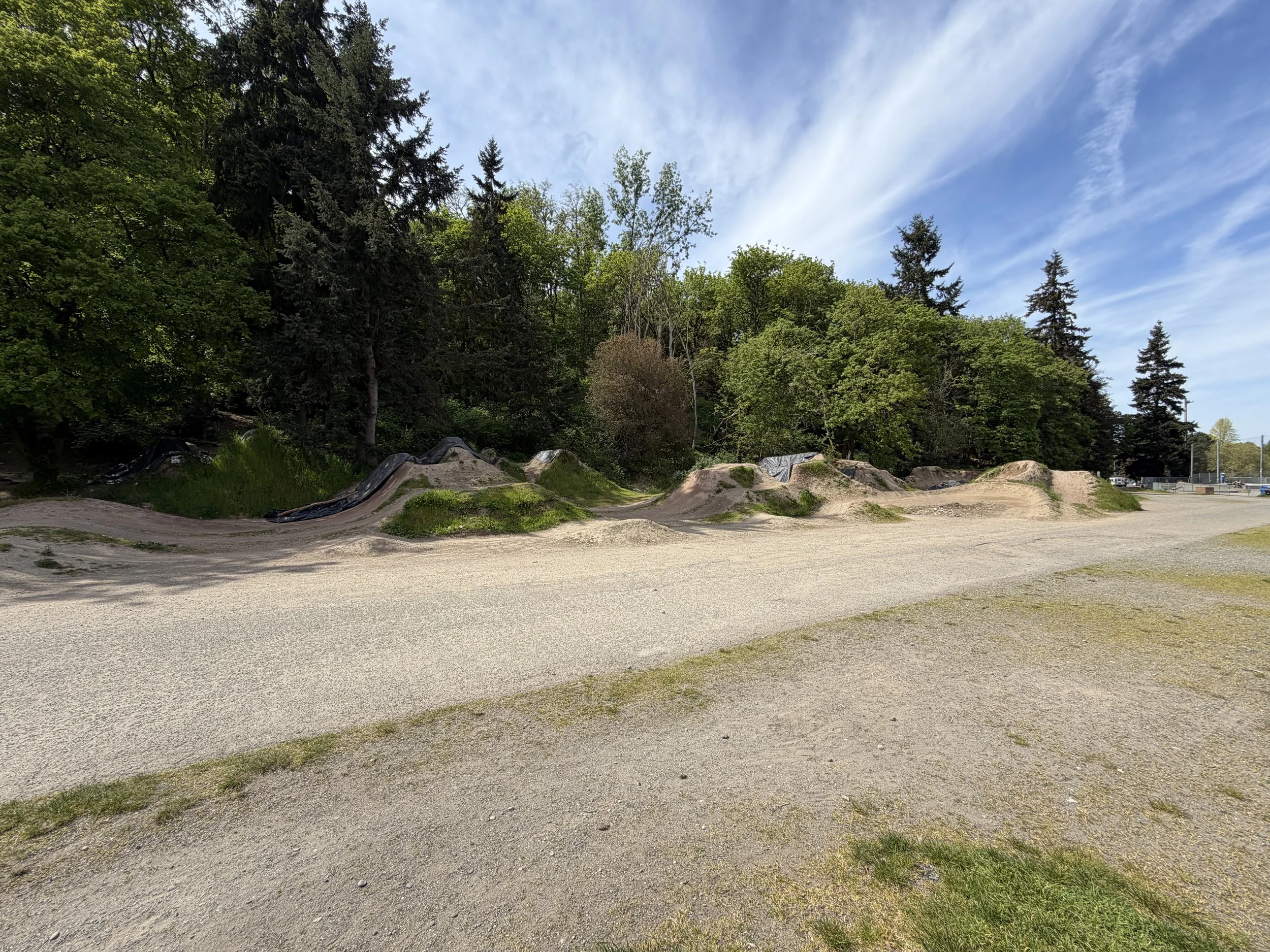 Green Lake Lower Woodland Bike Jumps