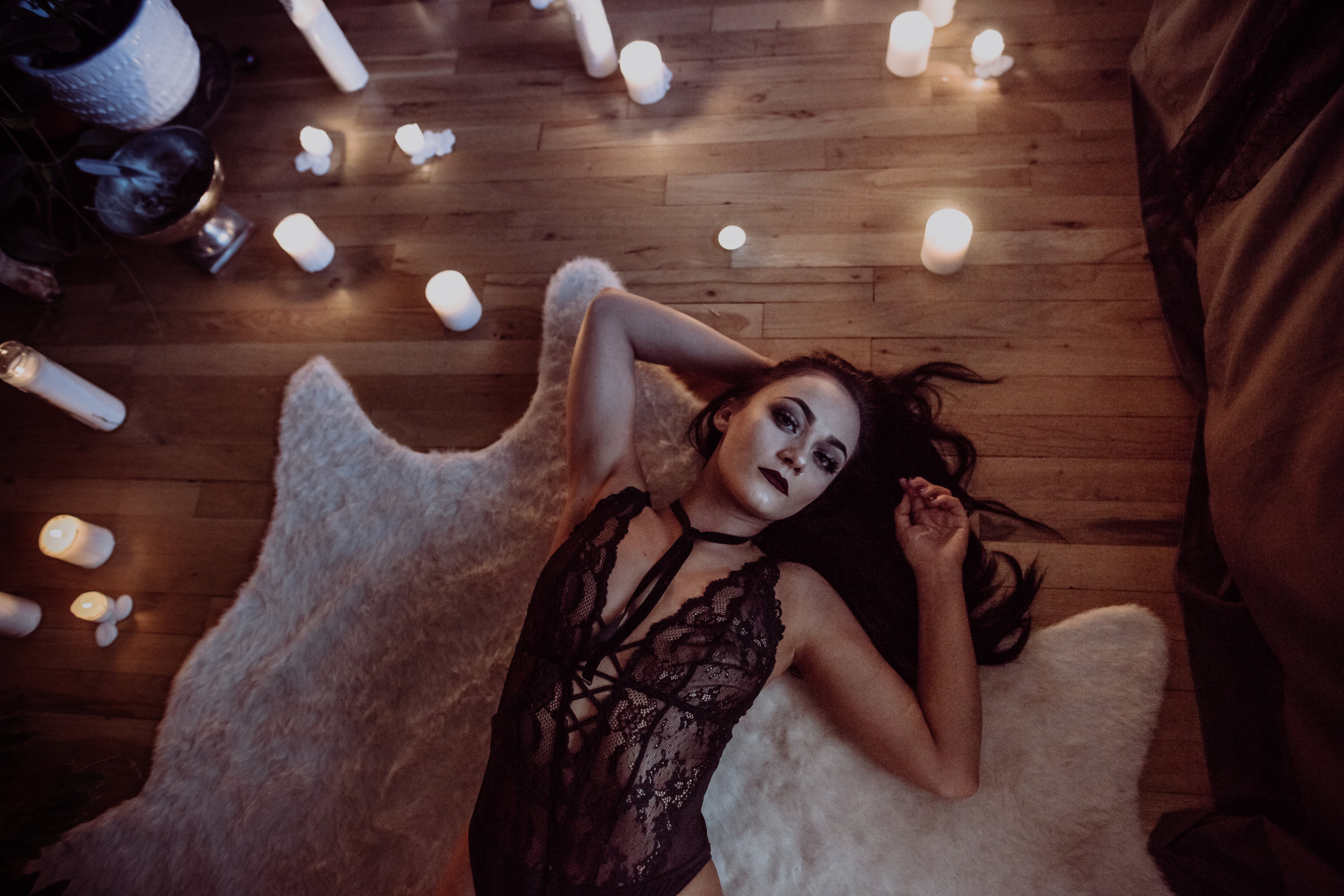 Halloween Inspired Styled Boudoir Shoot | Part 2 