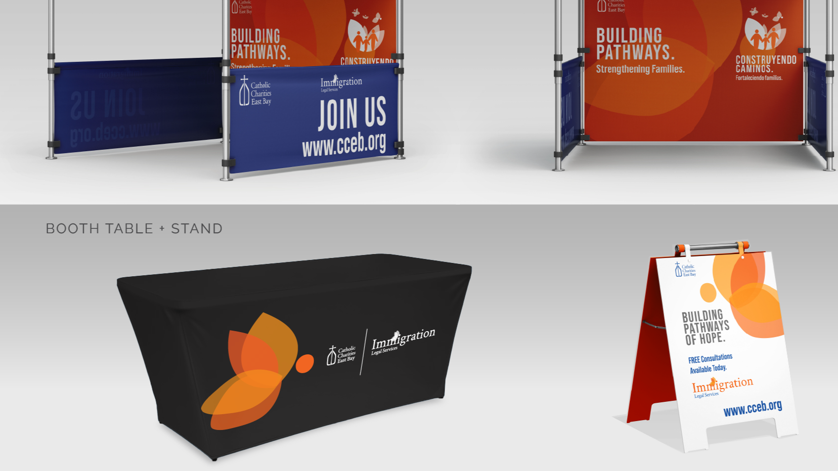 COMMUNITY BRANDING + CREATIVE (Catholic Charities)
