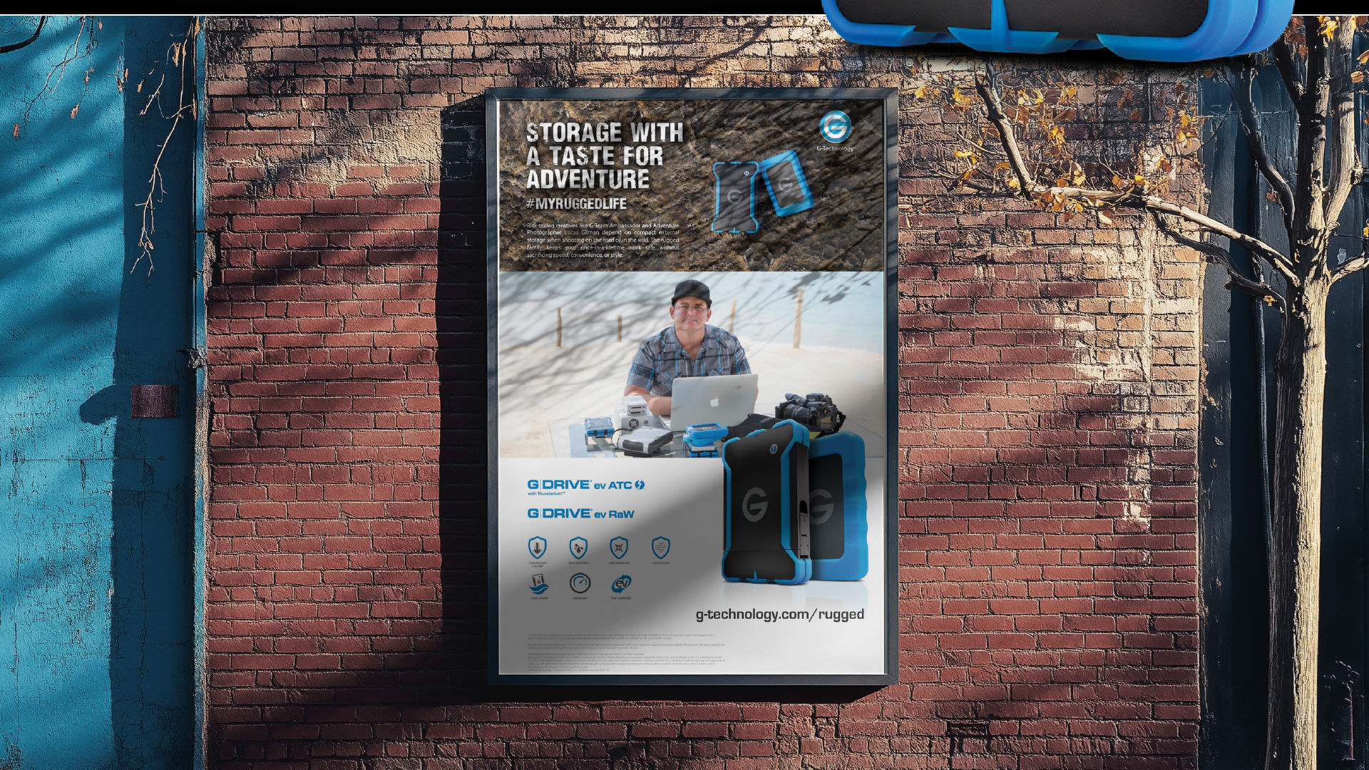 PRODUCT LAUNCH — MULTI-CHANNEL CAMPAIGN (G Tech / Brand Amb. Lucas Gilman)