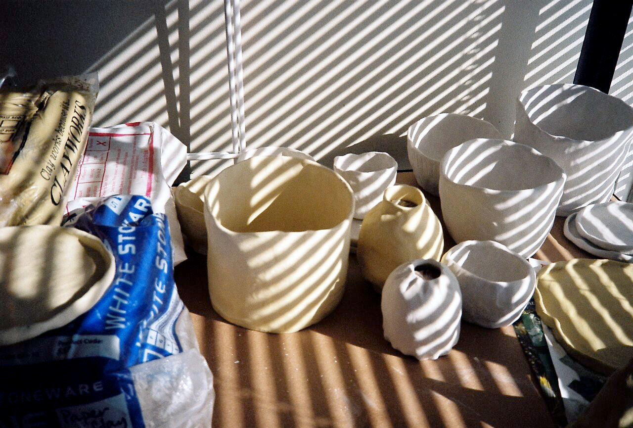My little pottery nook at home • Perth, WA.