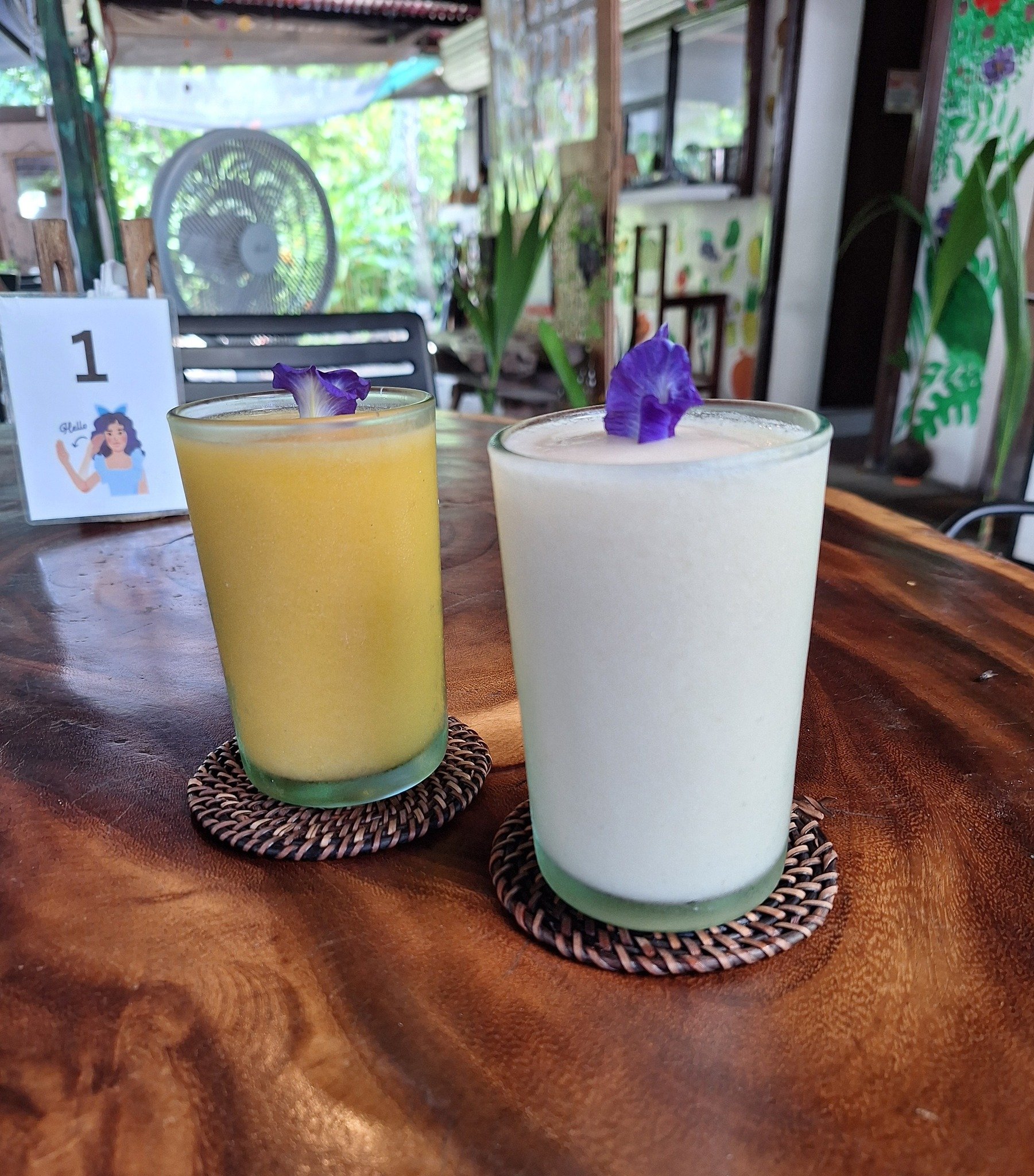 What is your favourite smoothie flavor?  Mango, and guyabano smoothies are currently available at the cafe!