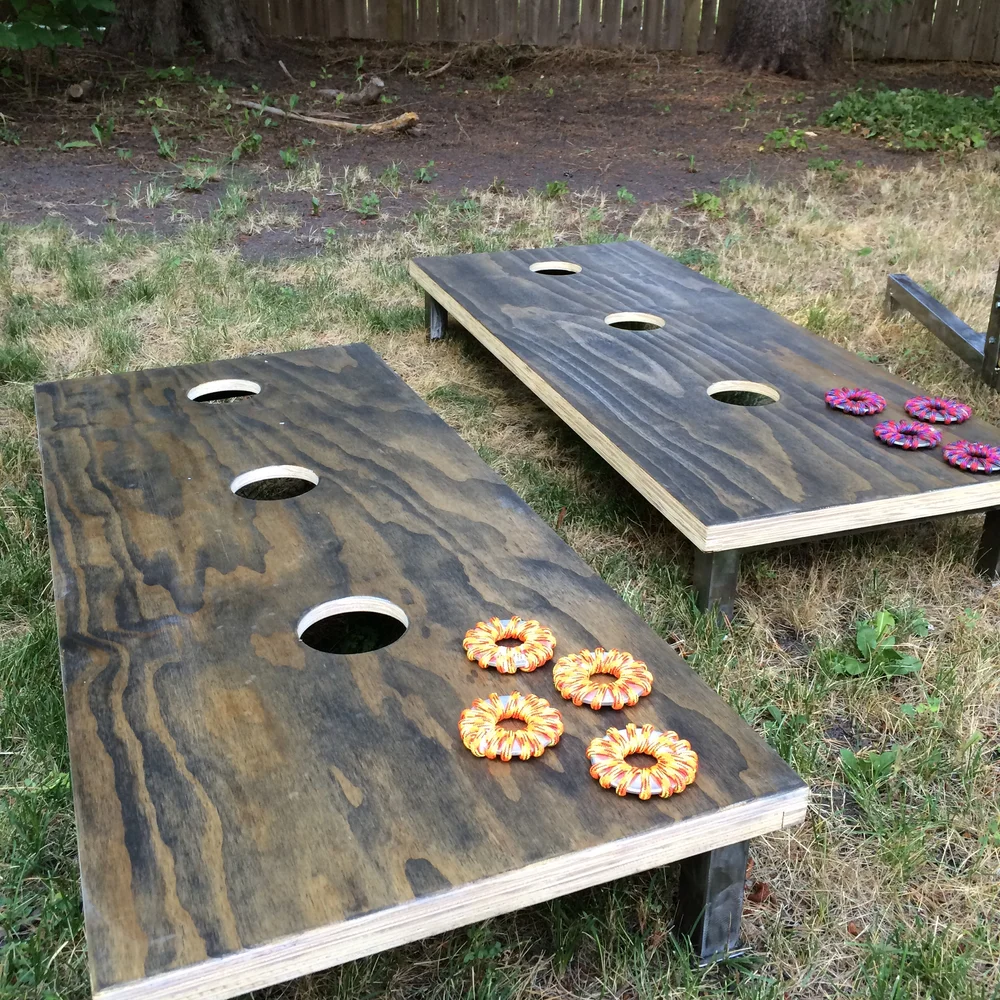 Washers Yard Game The Leisure Games Party Game Rentals — The Leisure