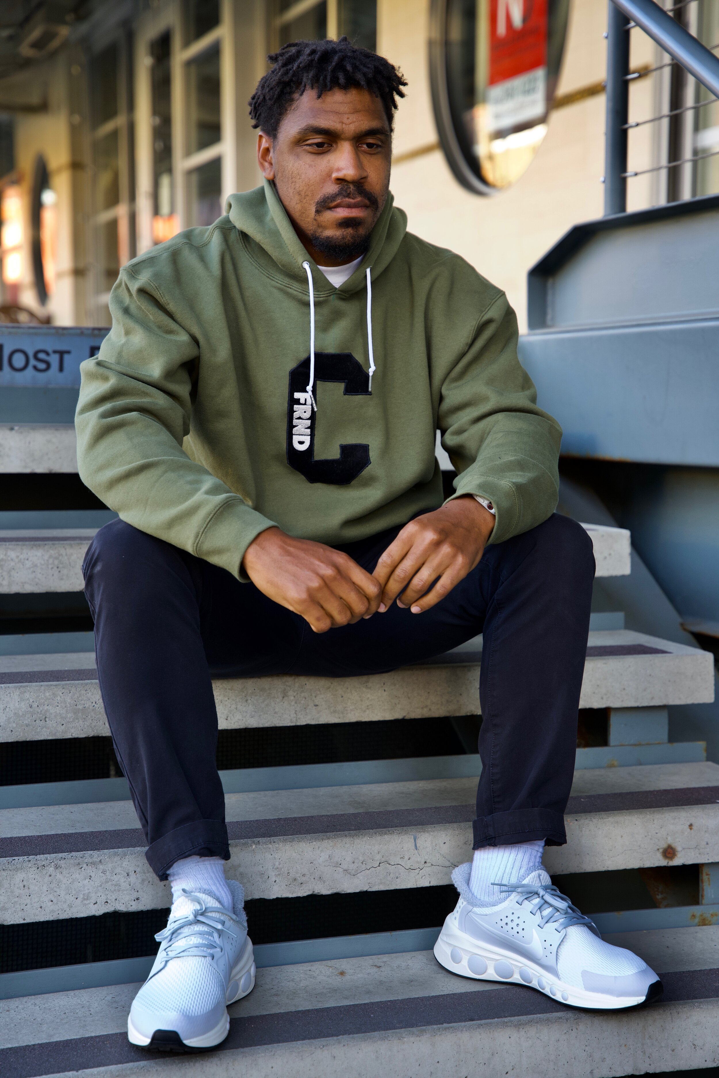 Army Green C Hoodie
