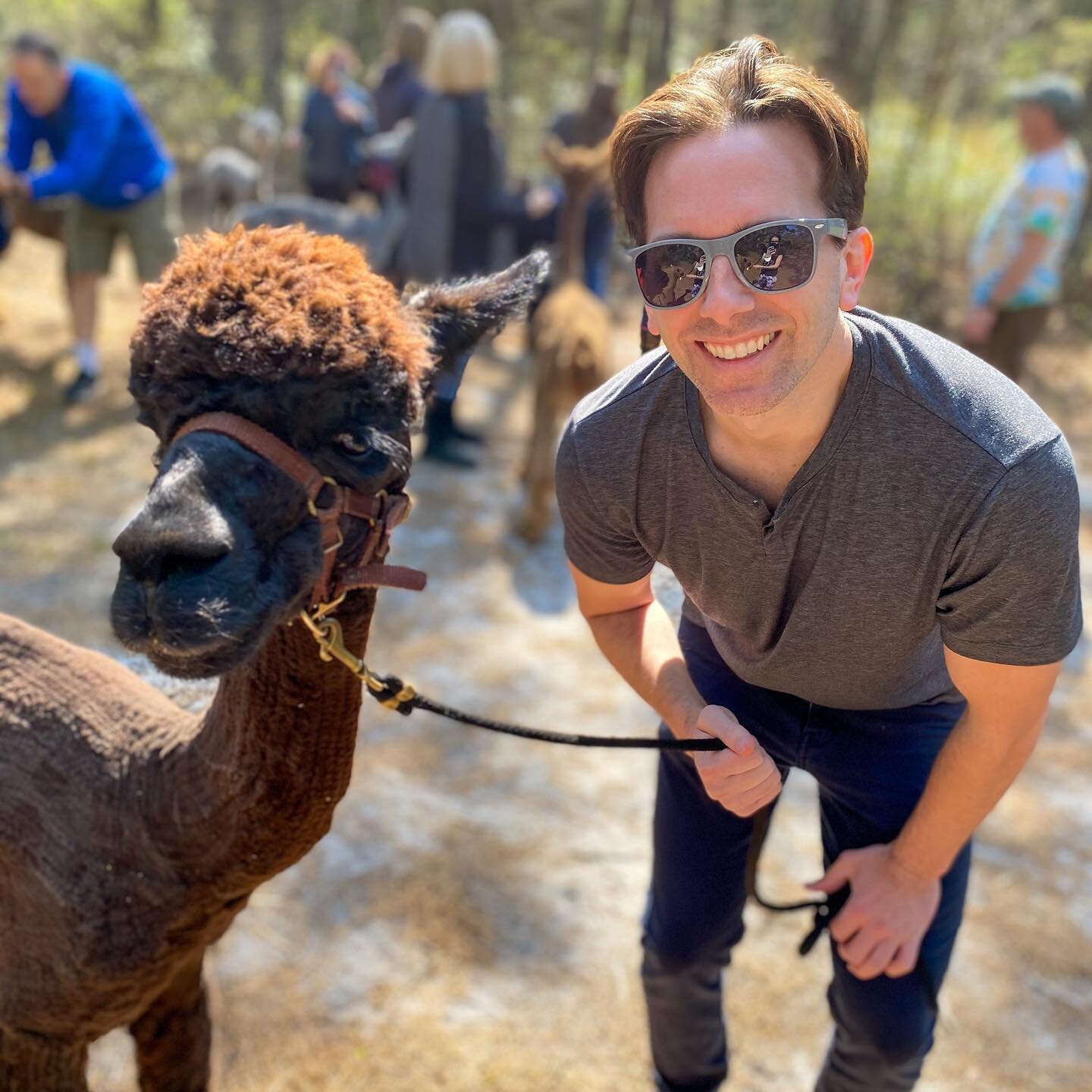 Life was made for good friends and great adventures 🦙

#alpaca #nature #velvet #newfriends #sunshine #naturewalk #experience #friends #fluffy #happymonday #instagood #adventure #life