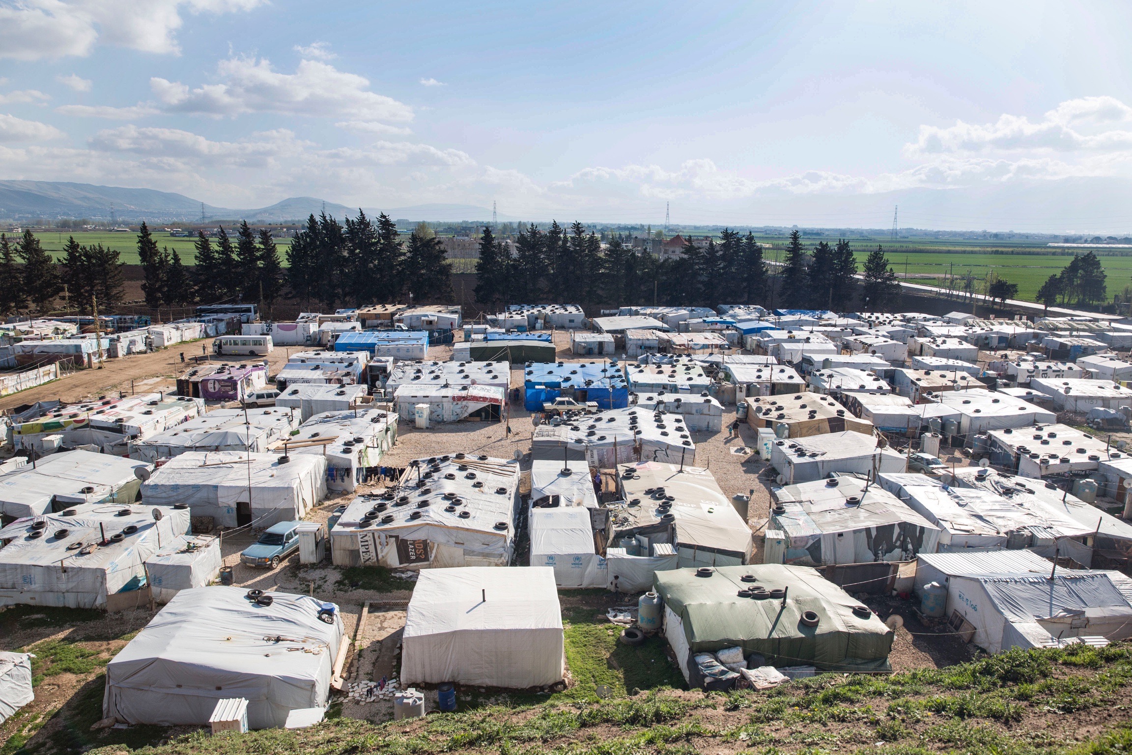 Informal Tent Settlement, Beqaa Valley, Lebanon March 2016 (photo credit @joe_termini)