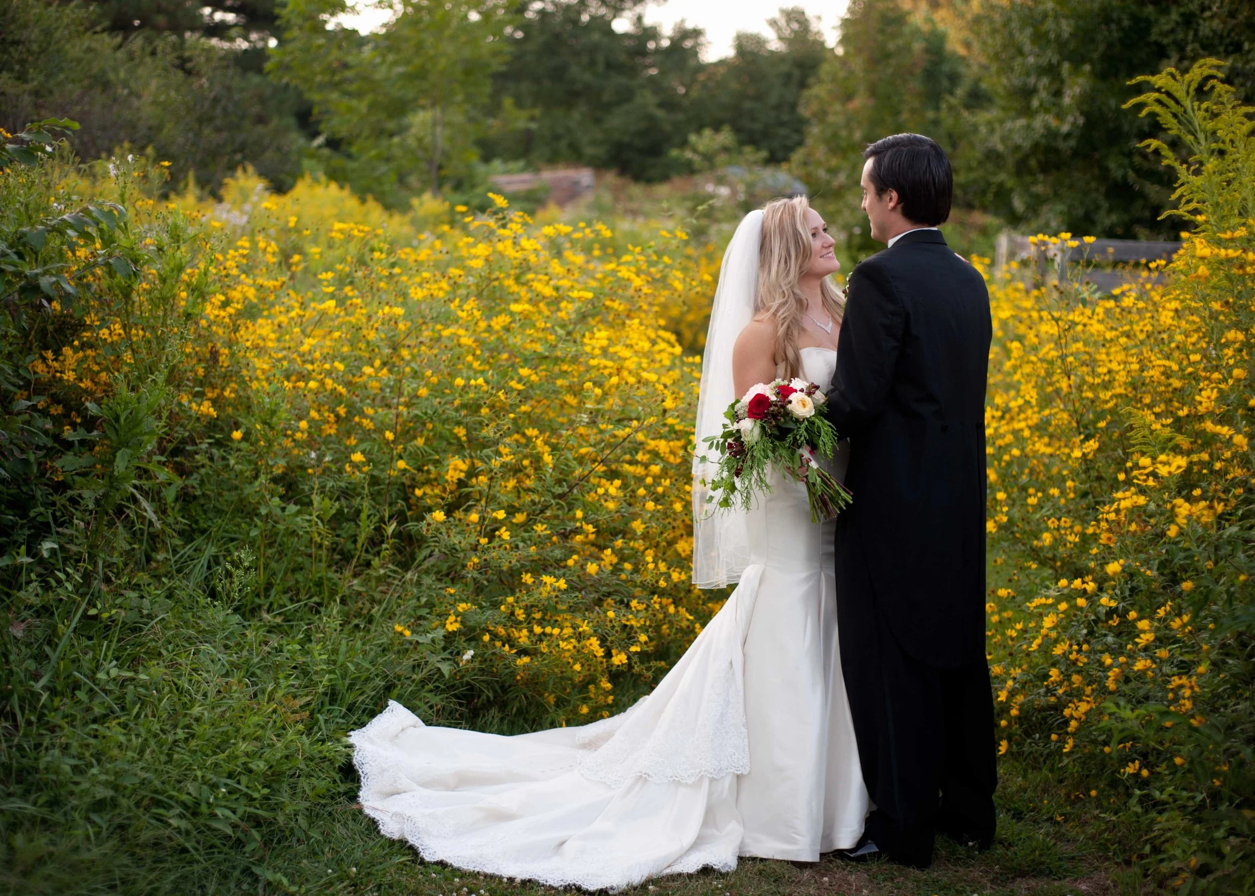 bride groom yellow flower garden .jpg