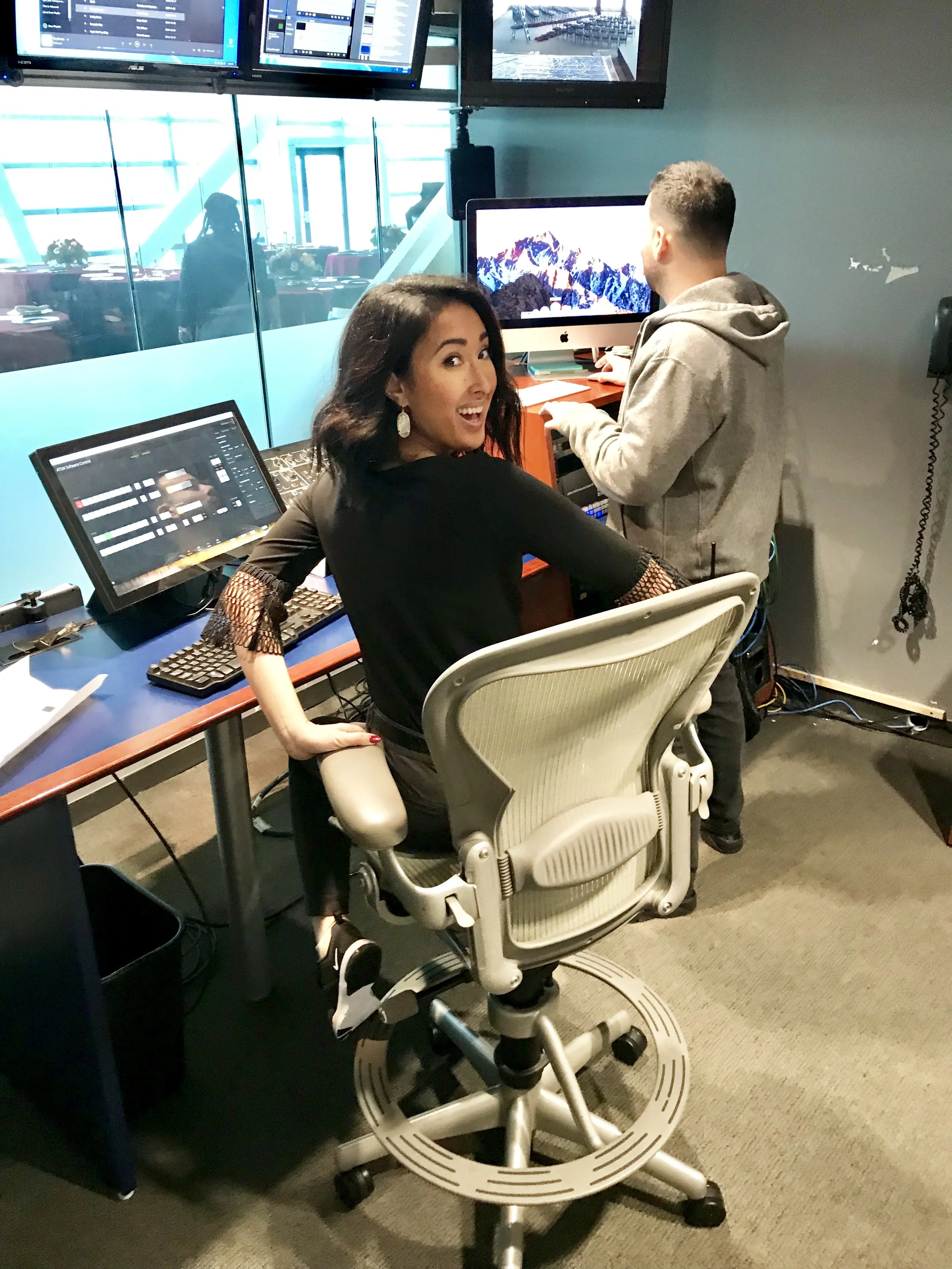 Someone put me in the control room and I obviously lost control.