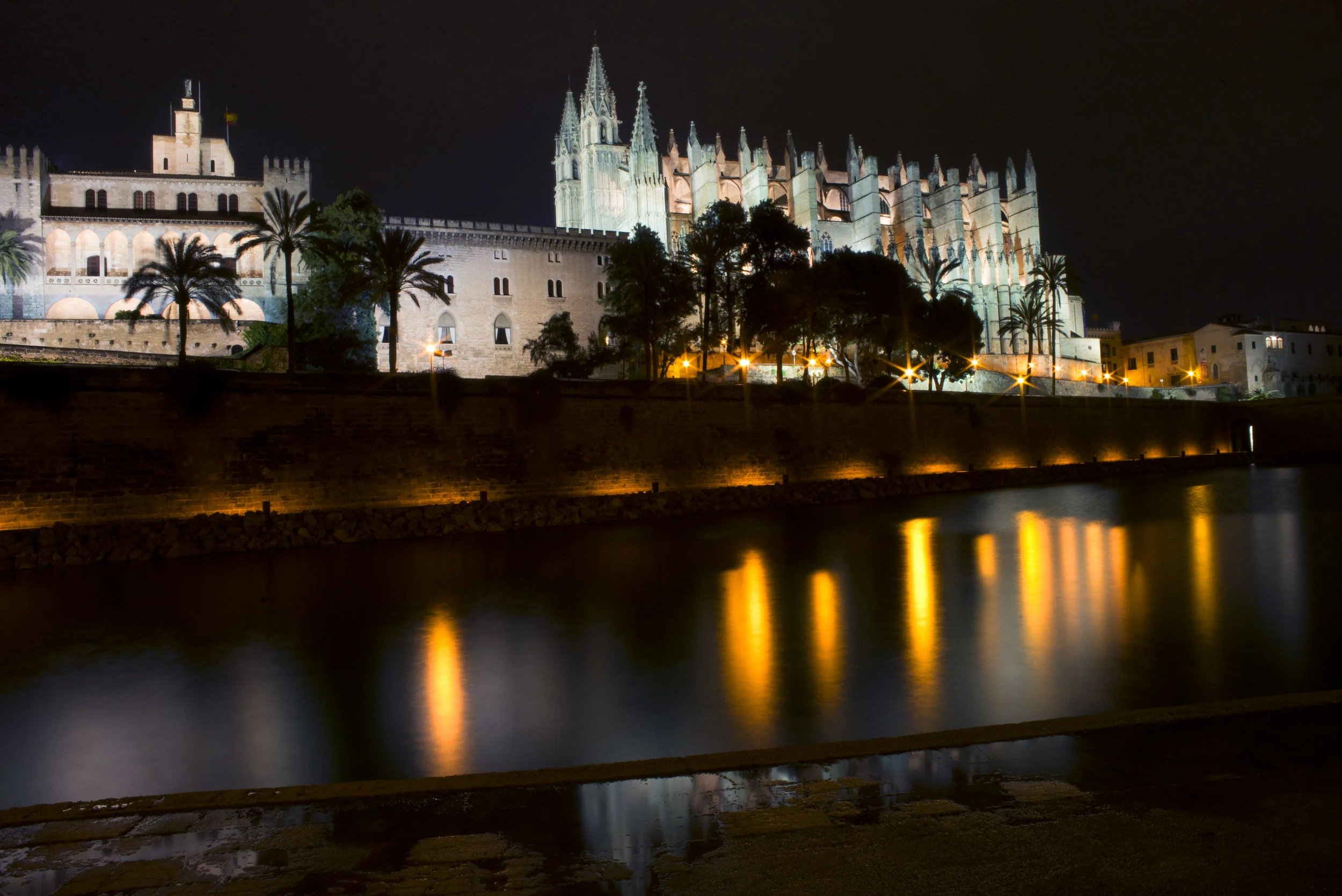 Cathedral of Santa Maria of Palma, Mallorca Spain.